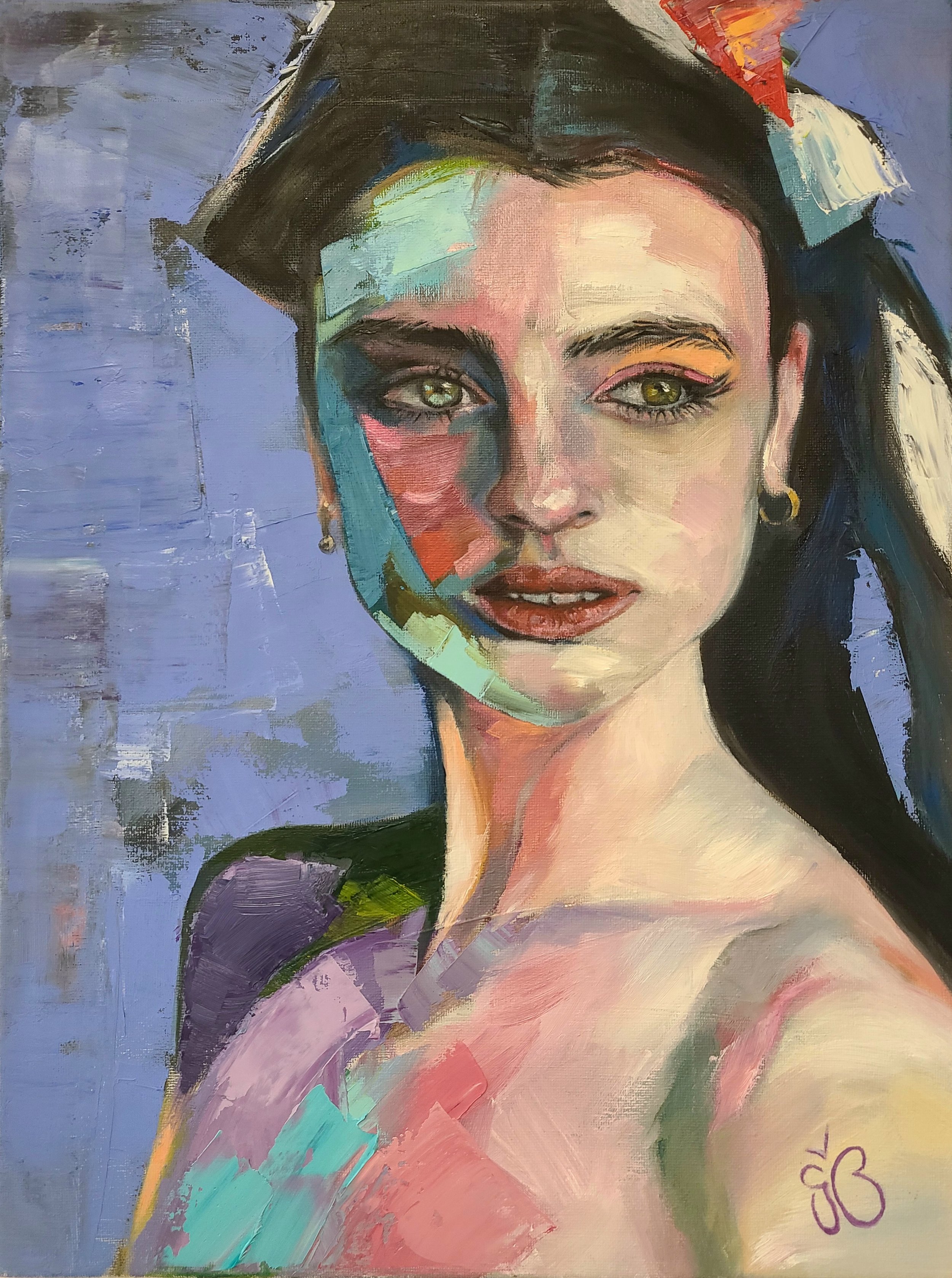 Dem Licht zugewandt by Gabriela Blachetta