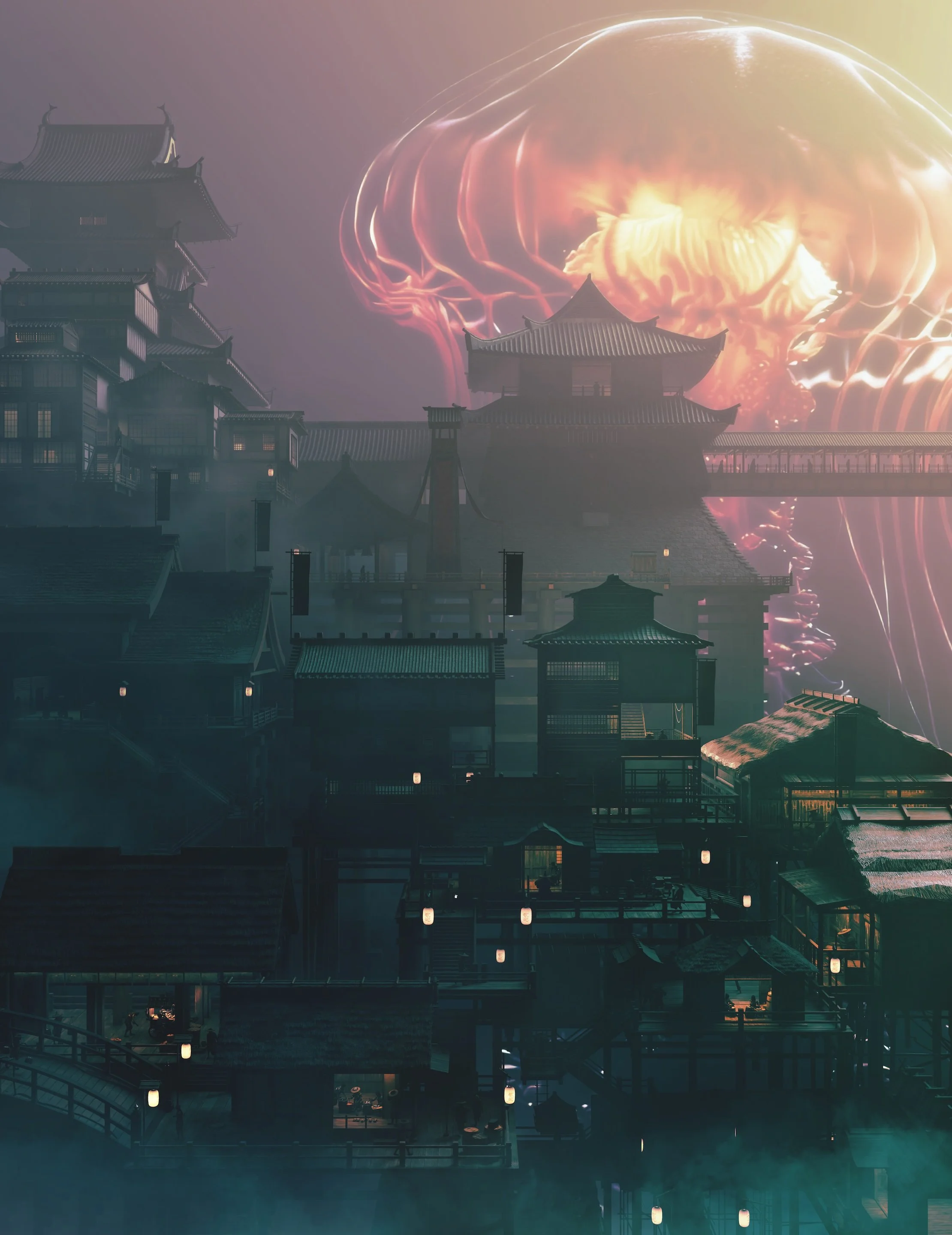 Beneath Tomorrow's Glow by Yusuke Nakamae