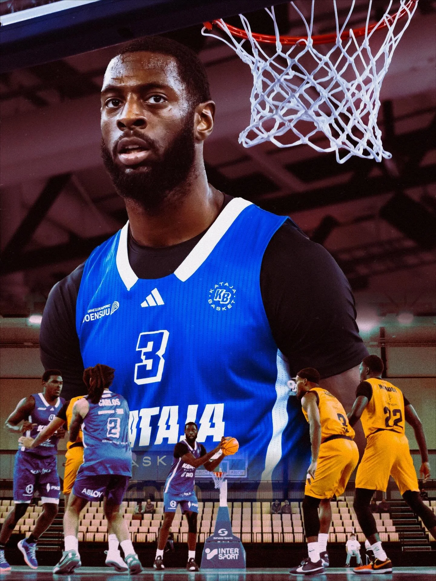 Some frames from the game, catch the vibes! 🏀

@katajabasket 🆚 @helsinkiseagulls