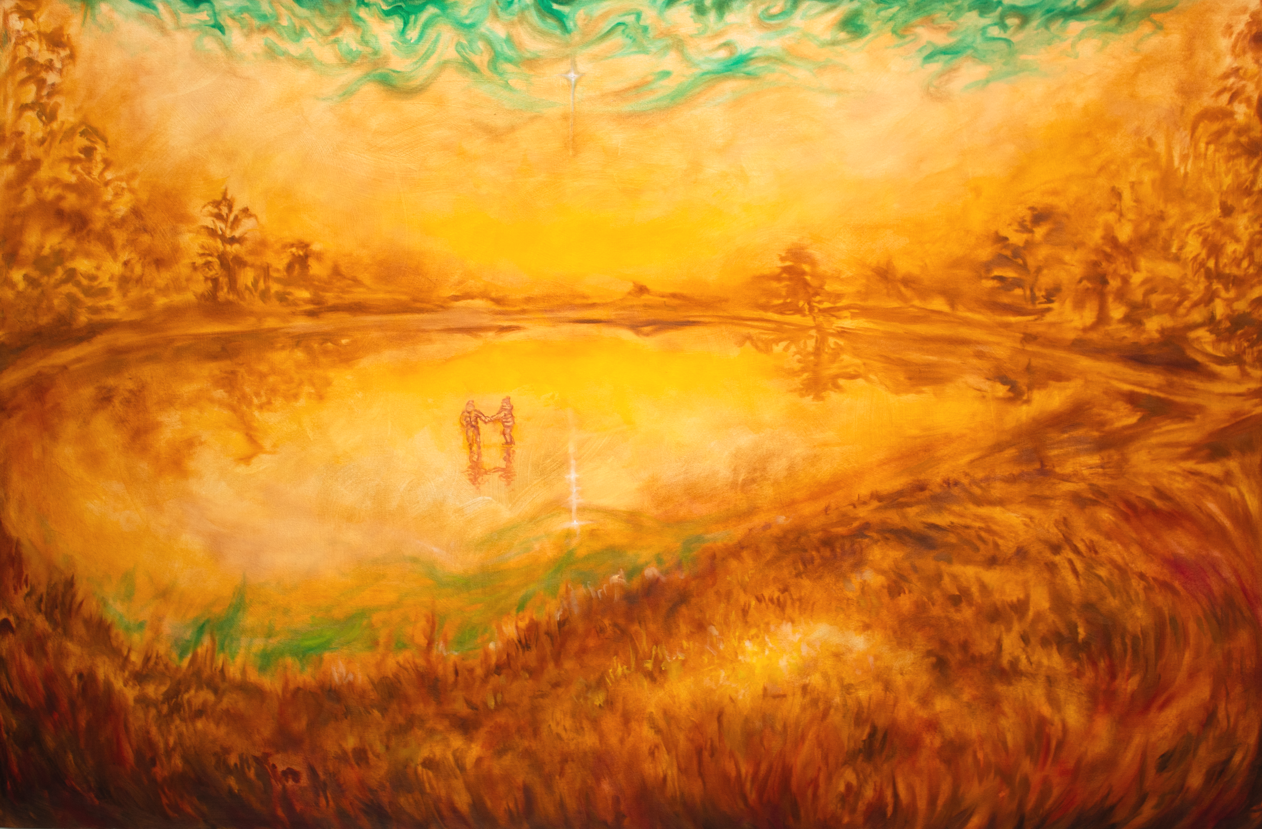 skating | 48" x 72" oil on canvas, 2025