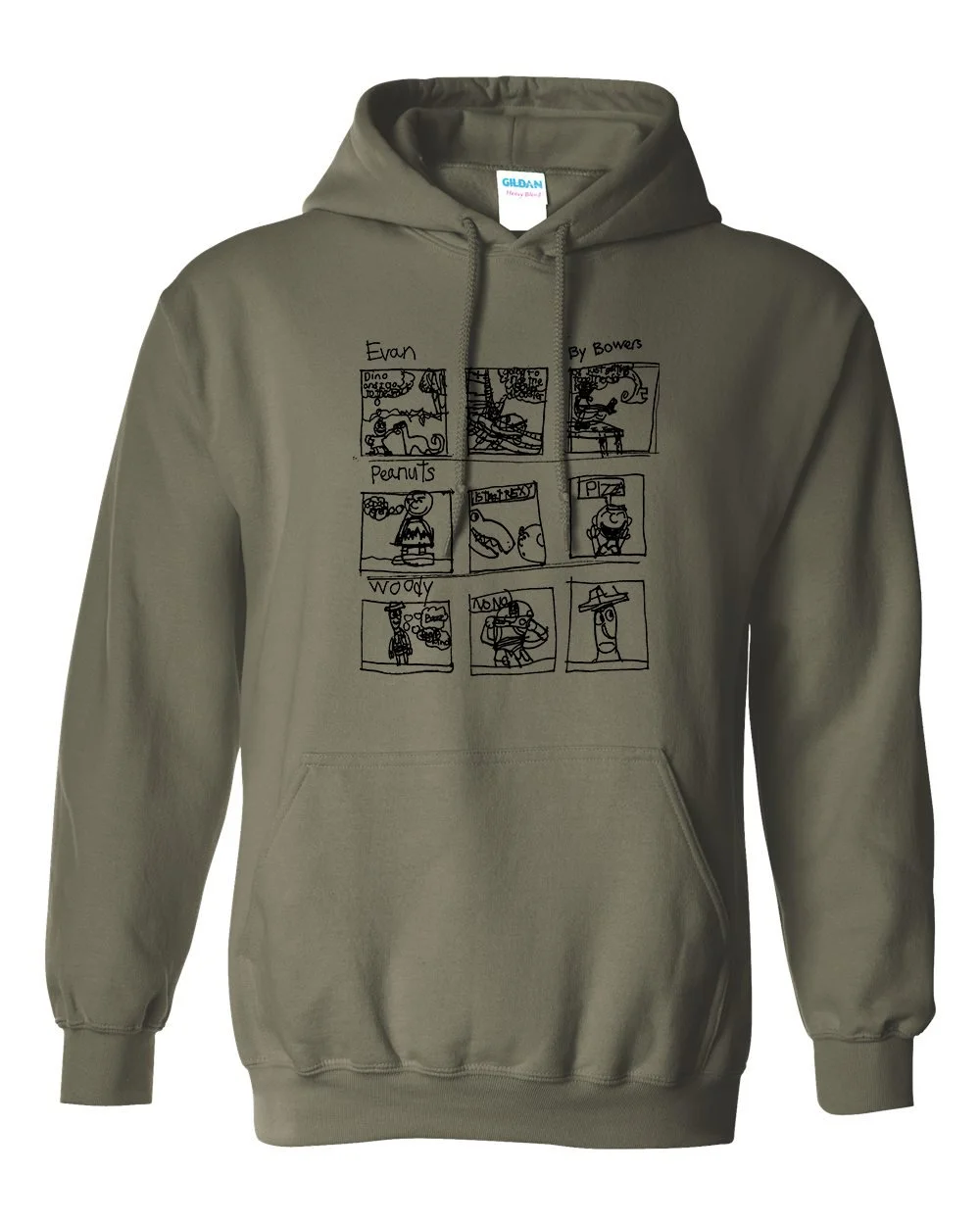 unisex hooded sweater