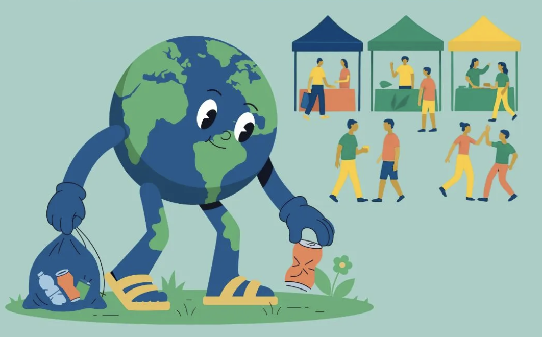 Sans Market Earth Day - Clean Up &amp; Block Party