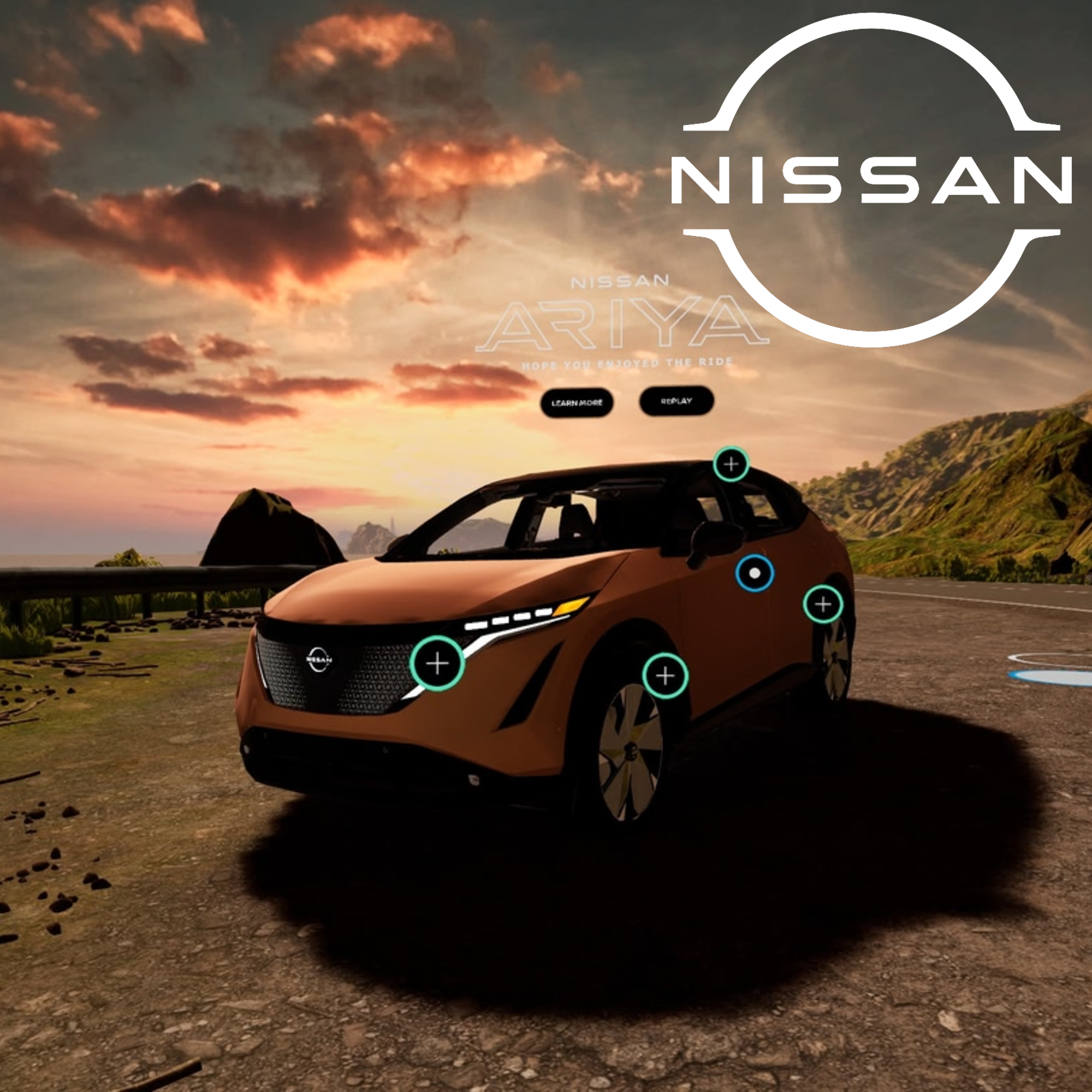 Nissan Ariya VR Interactive Experience