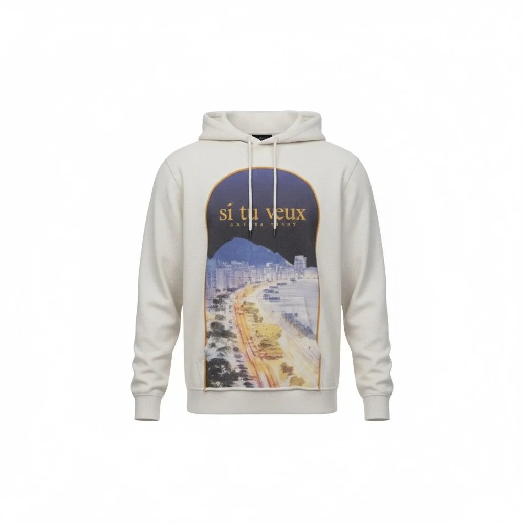 Oat Meal Rivera Hoodie