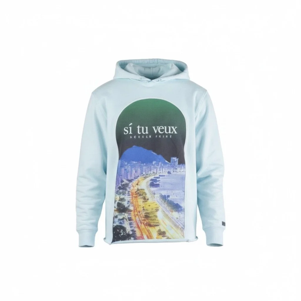 Delicate Blue Rivera Hoodie