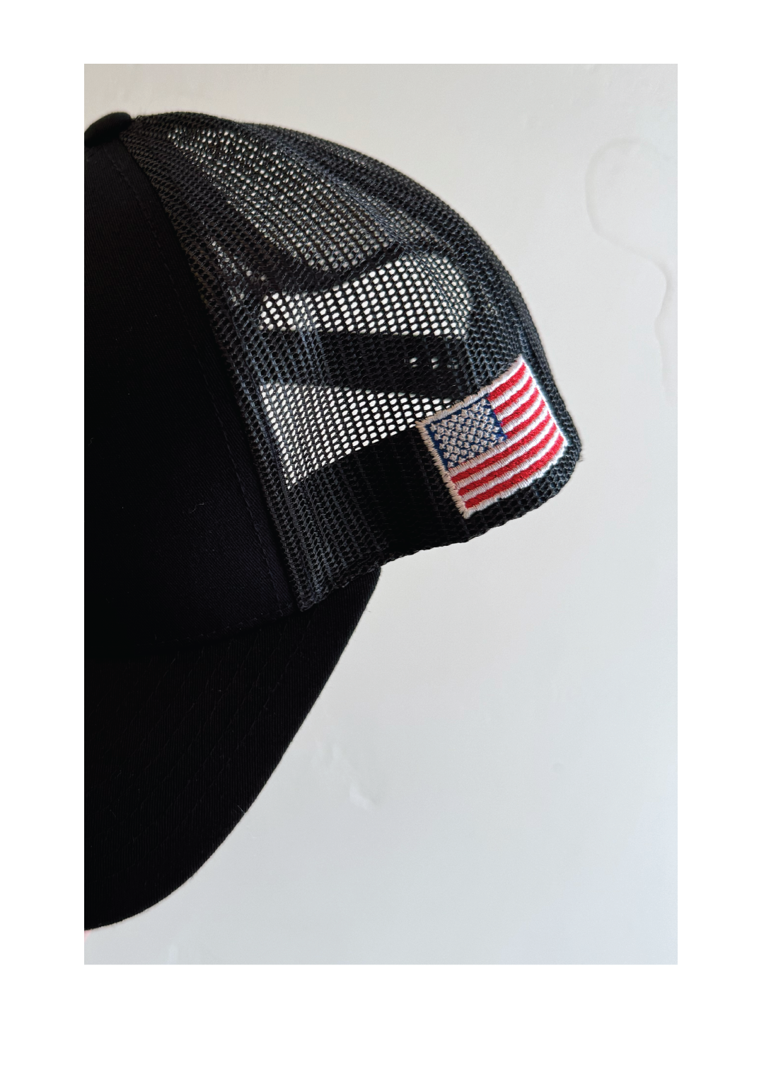 Add flag to side of hat
