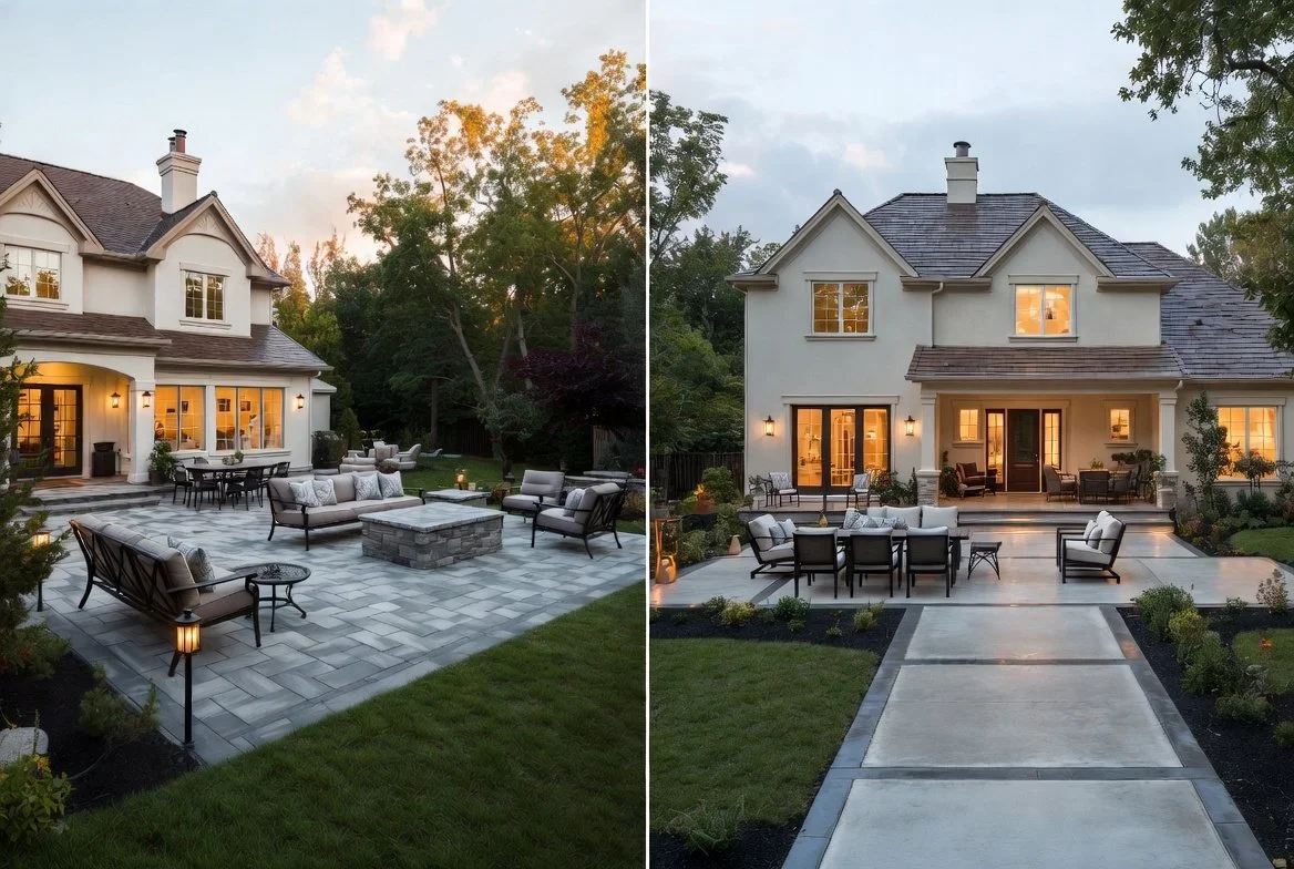 Paver Patio vs. Concrete Patio: Which Is the Better Investment?