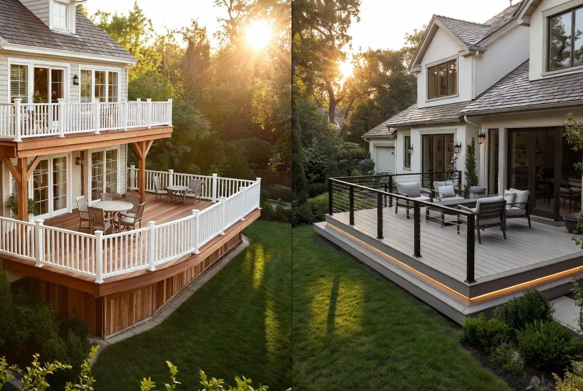 Composite vs. Wood Decks: Which One Is Right for Your Home?