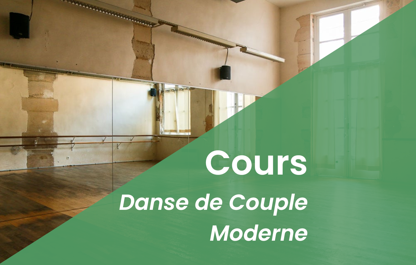 Cours hebdomadaire : Niveau débutant / Danse de Couple Moderne