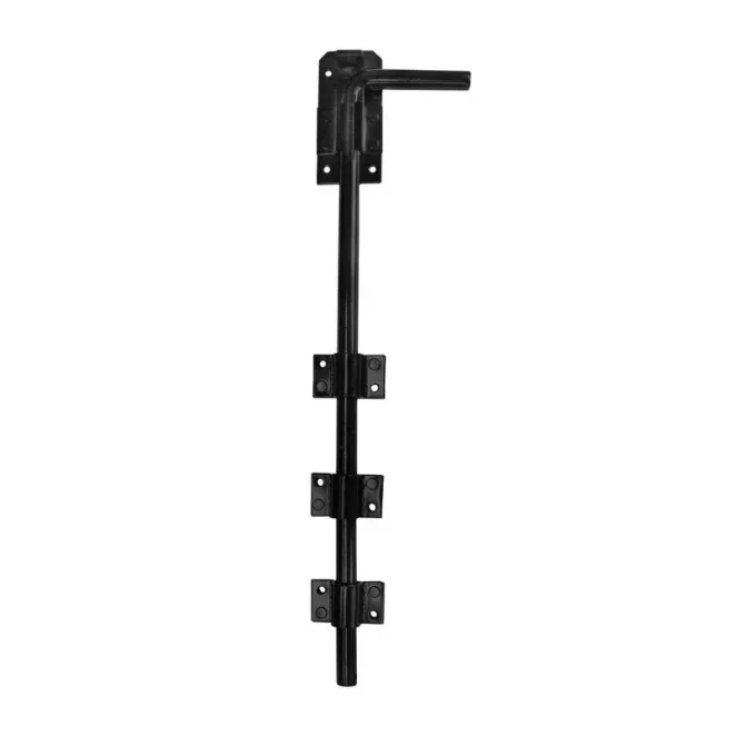 Heavy Duty Gate Drop Bolt 18" Black