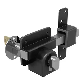Long Throw Gate Lock key - with thumb turn on the inside (70mm thick)