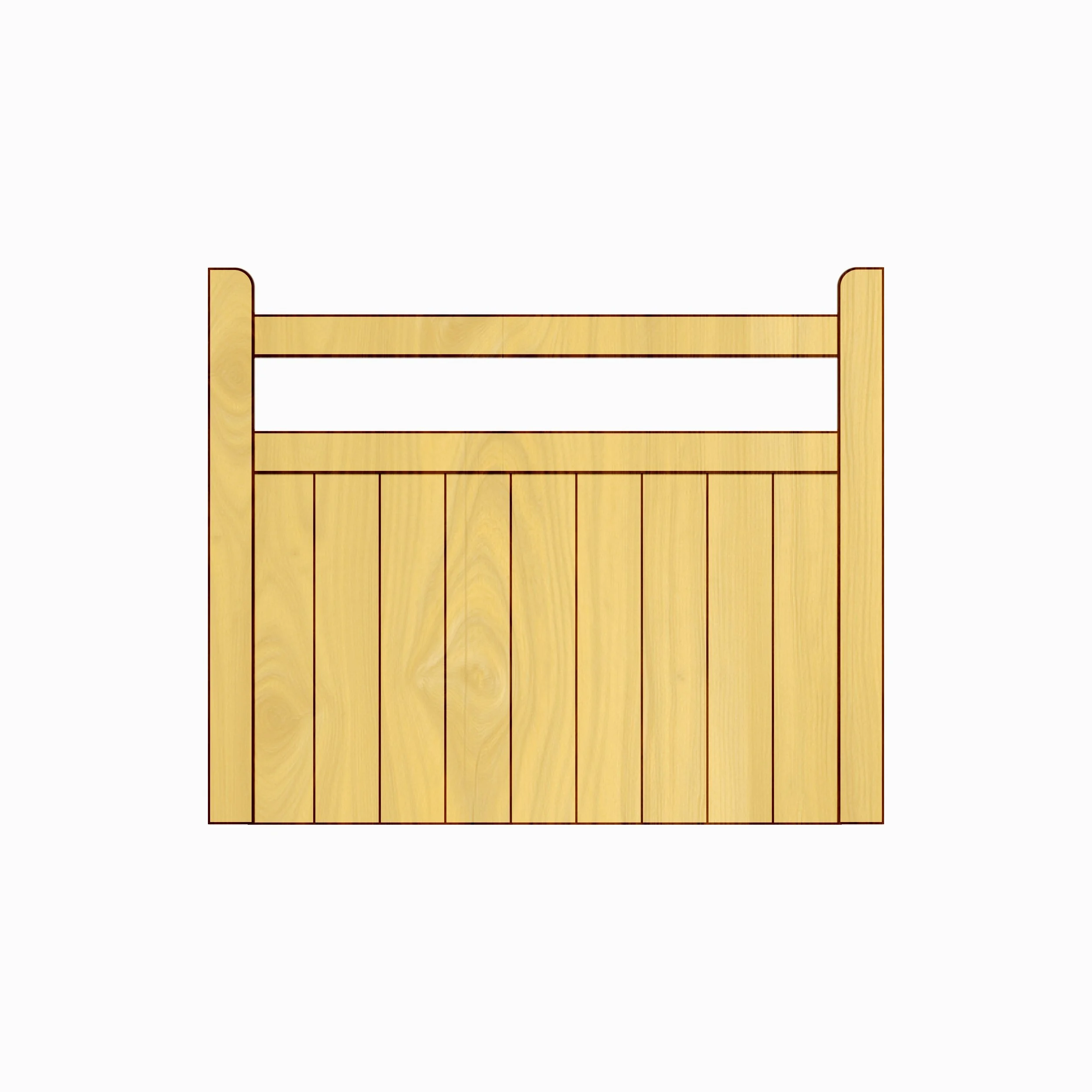 Wooden Garden Gate - Farm Design