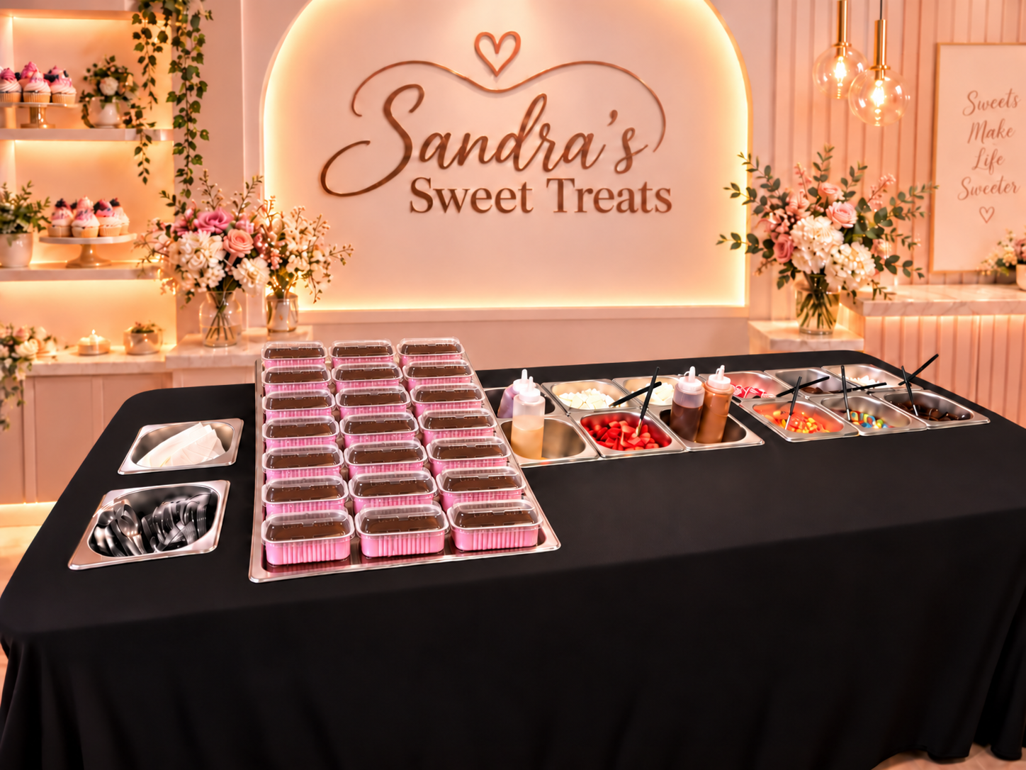 DIY Cake Table