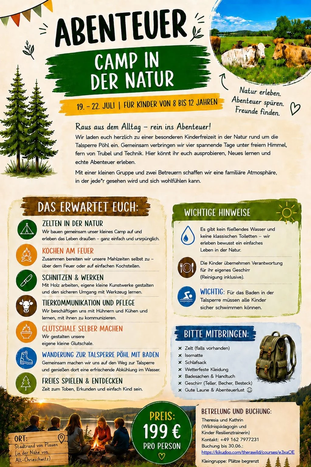 Kinder Abenteuer Camp