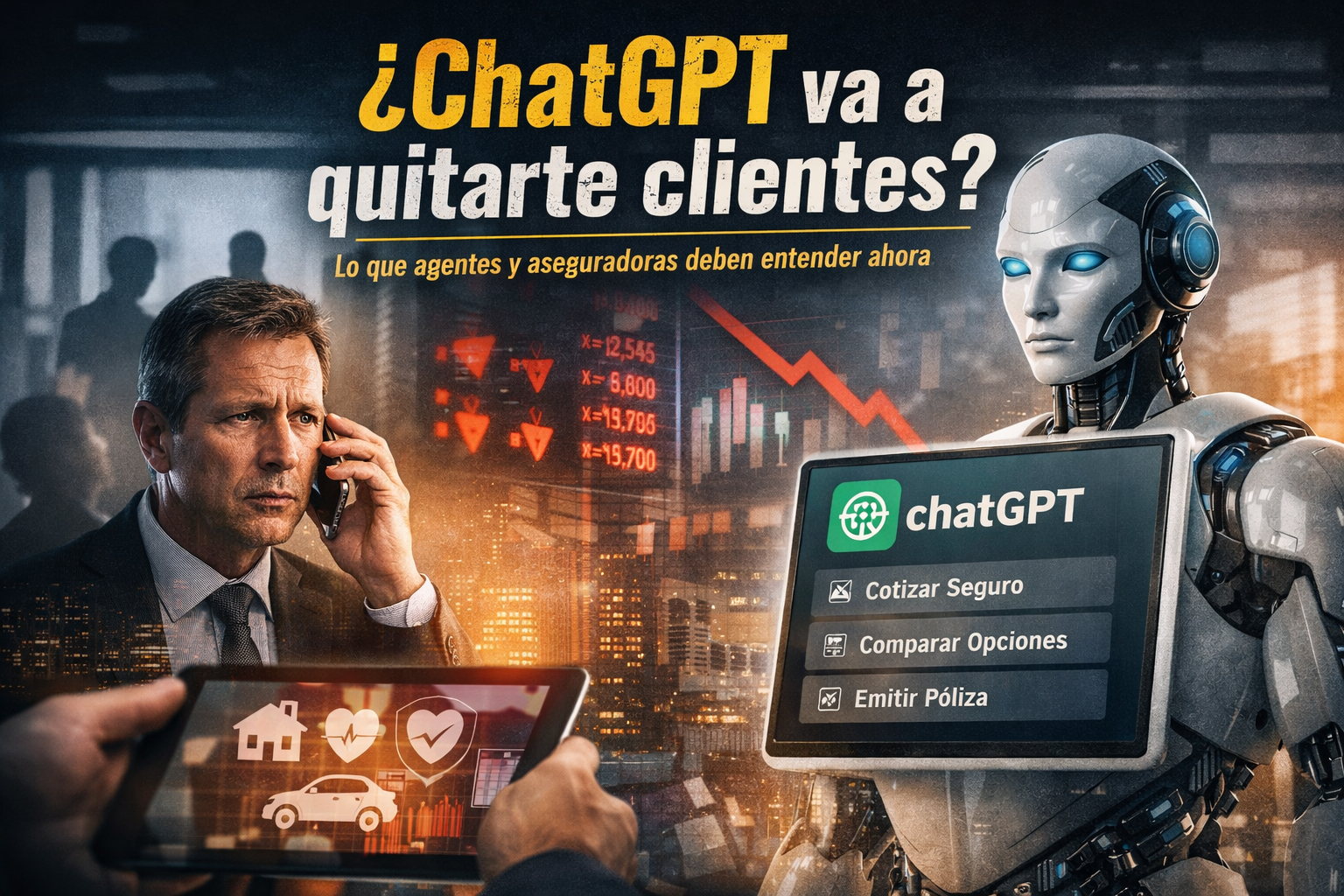 ¿ChatGPT va a quitarte clientes? Lo que agentes y aseguradoras deben entender ahora