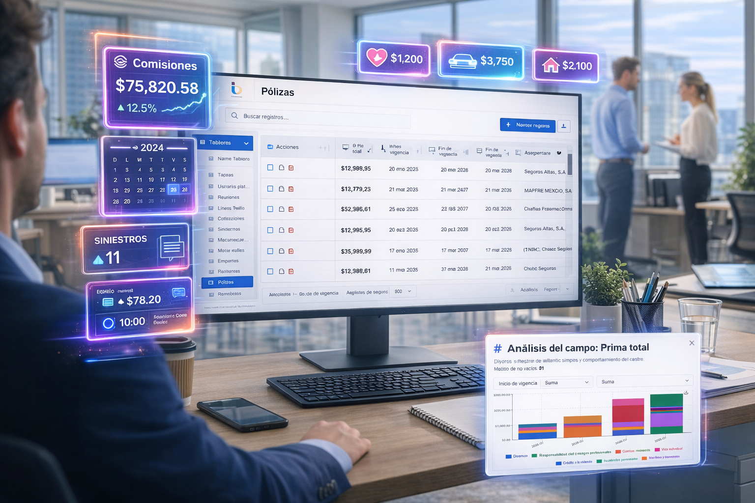 Administrador de cartera - Insurance Boosters