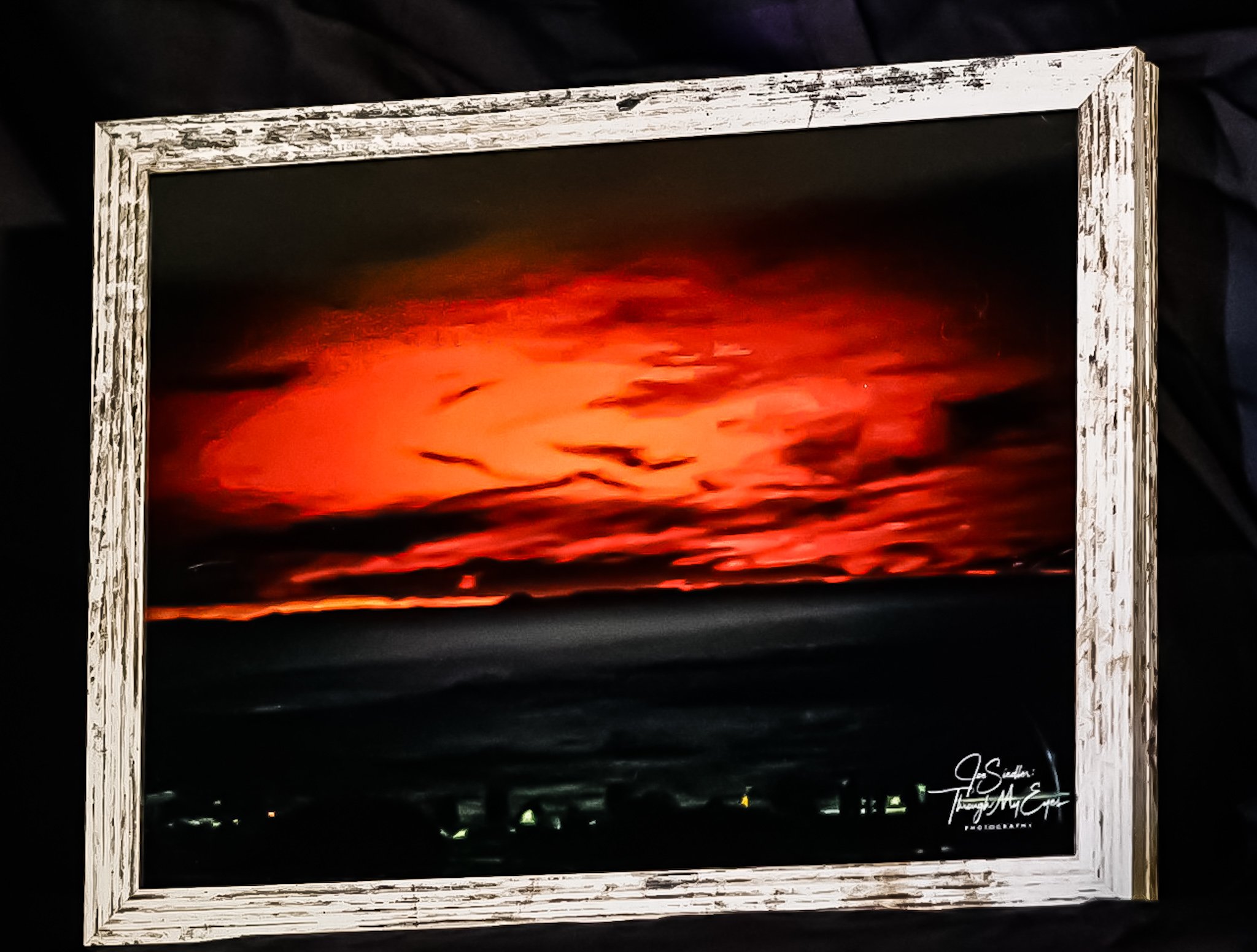 red sunset