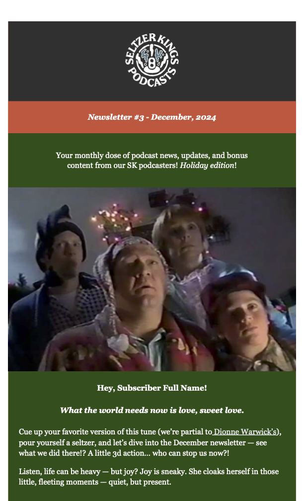 Newsletter #3 - December 2024