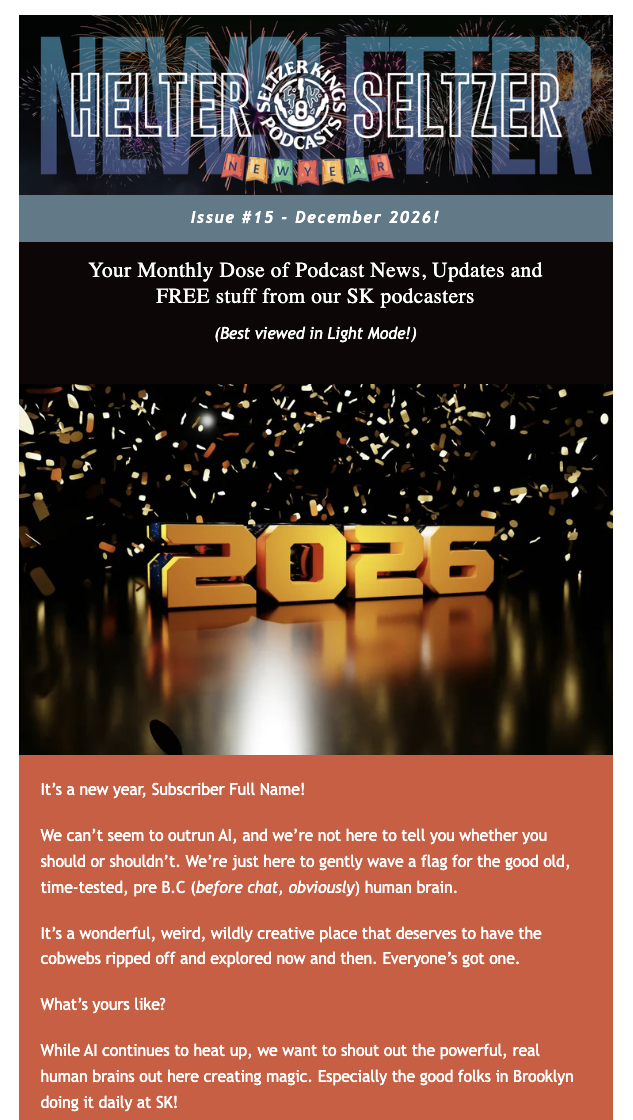 Newsletter #15 - January 2026