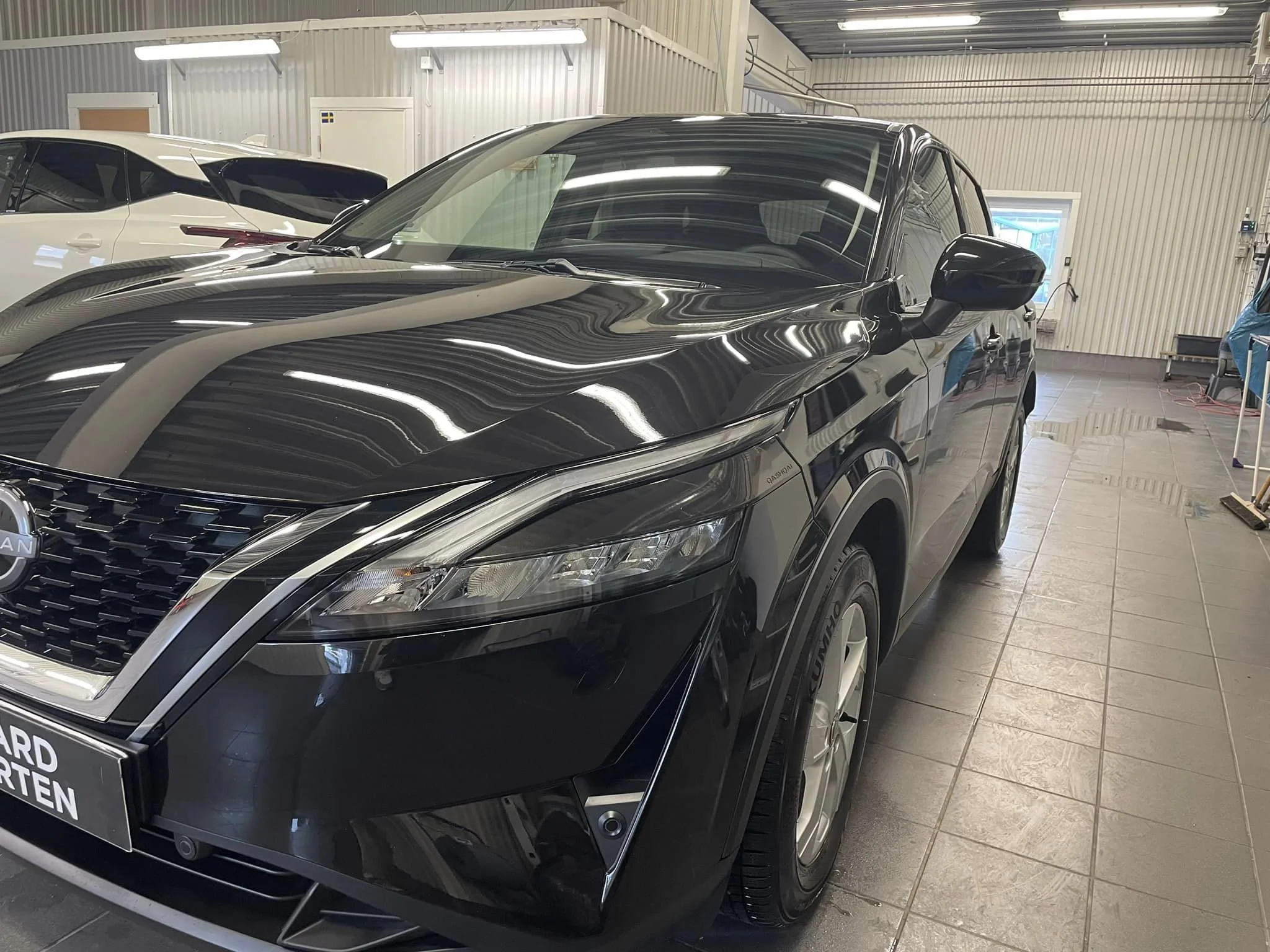 black car
