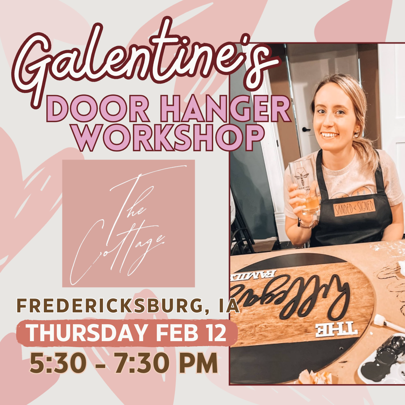 Galantine's Day Sign Workshop