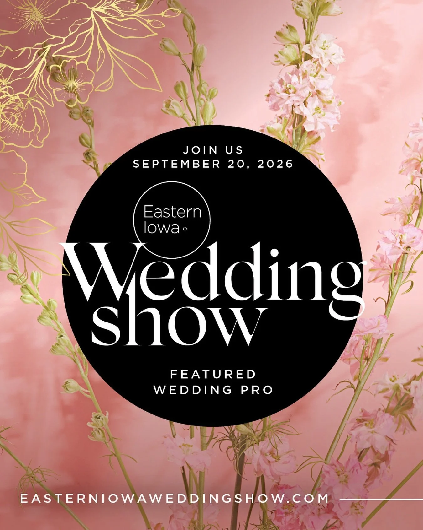 We can&rsquo;t wait to meet all of the lovely couples at the @easterniowaweddingshow today!
@weddingshowproductions 
.
11:00 AM to 3:00 PM at the @doubletree_cedarrapids 
.
WANT A PROMO? Use &ldquo;Guest&rdquo; during registration and get free 12:00 