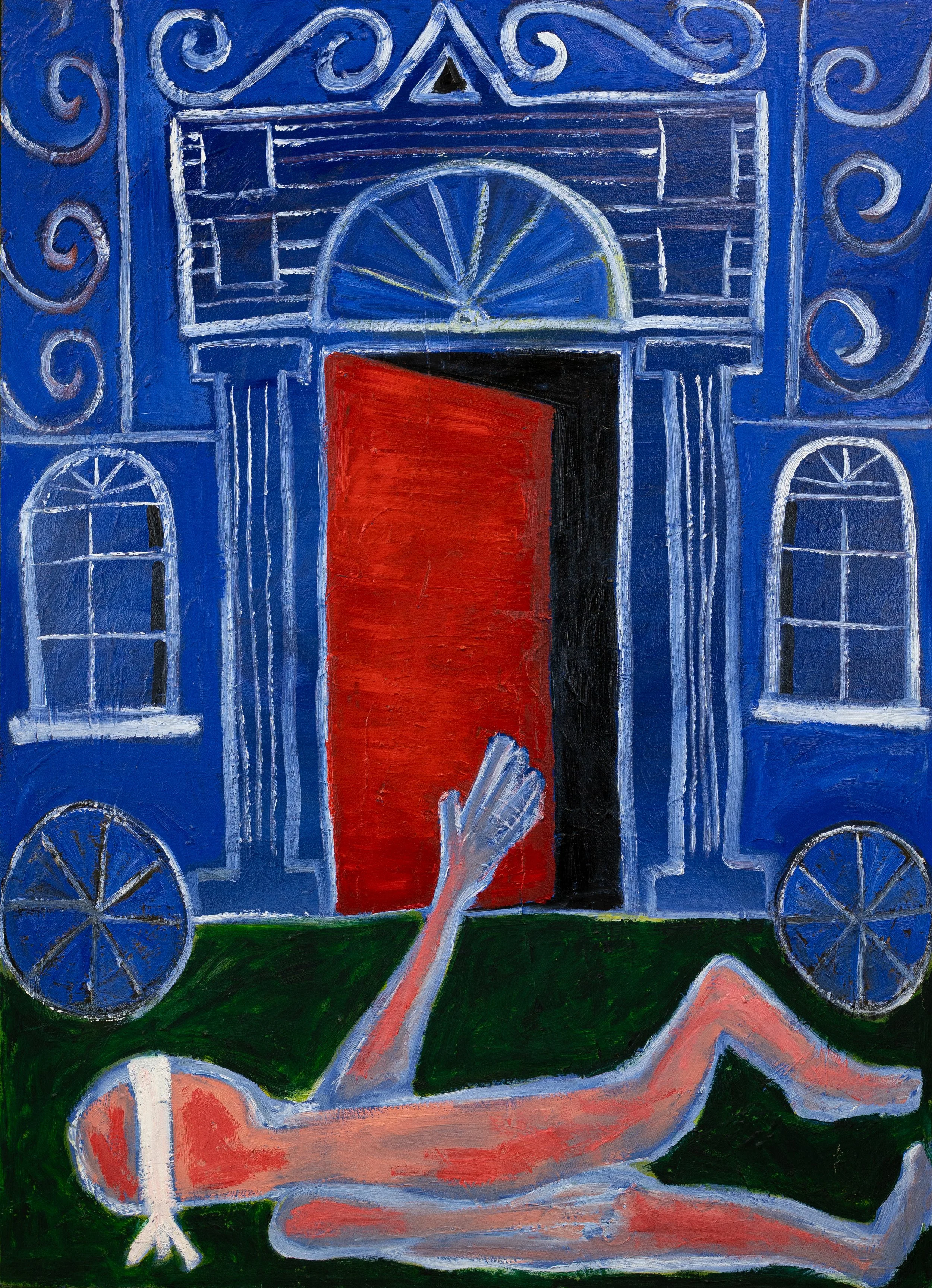 El último adiós 2024 
Oil paint over acrylic on canvas  80x124cm - Available.