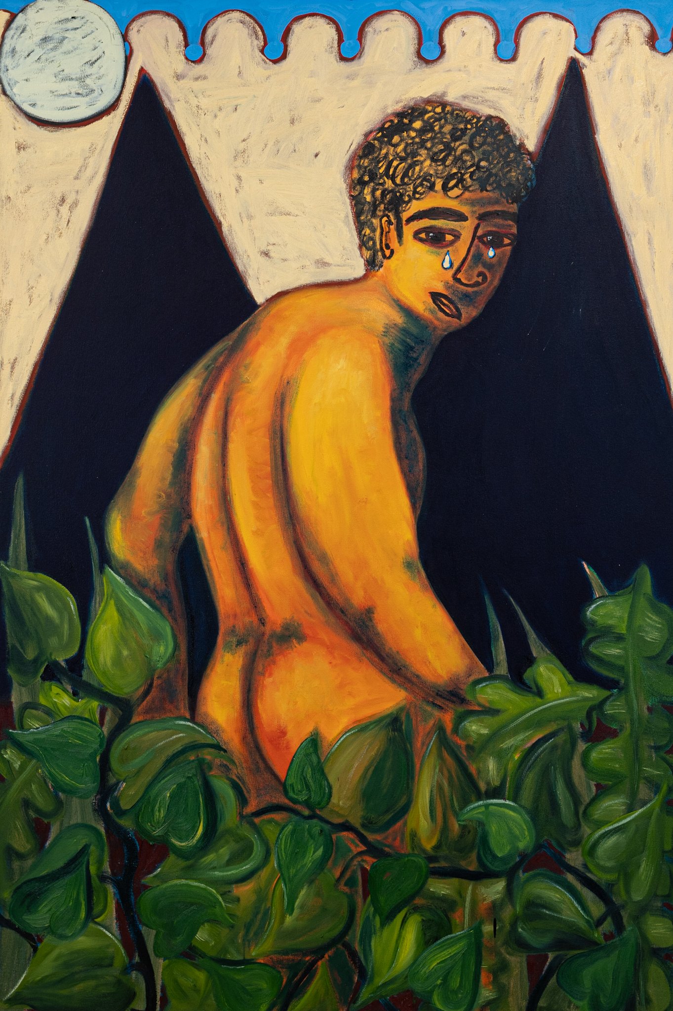 Despues de la maleza 2025 Oils, dry pigments on canvas  100x150cm - Available.