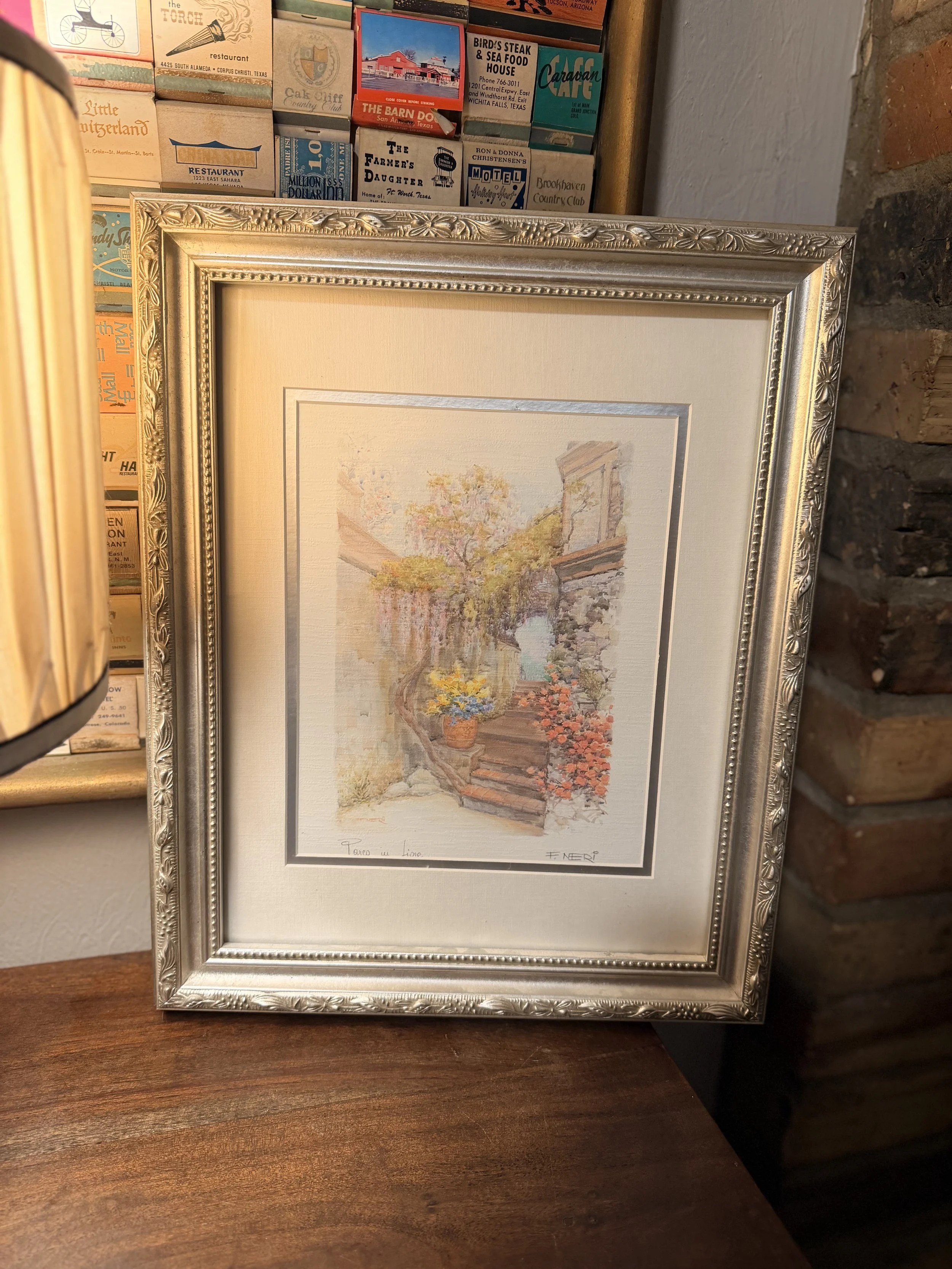 Italian Watercolor Wall Art
