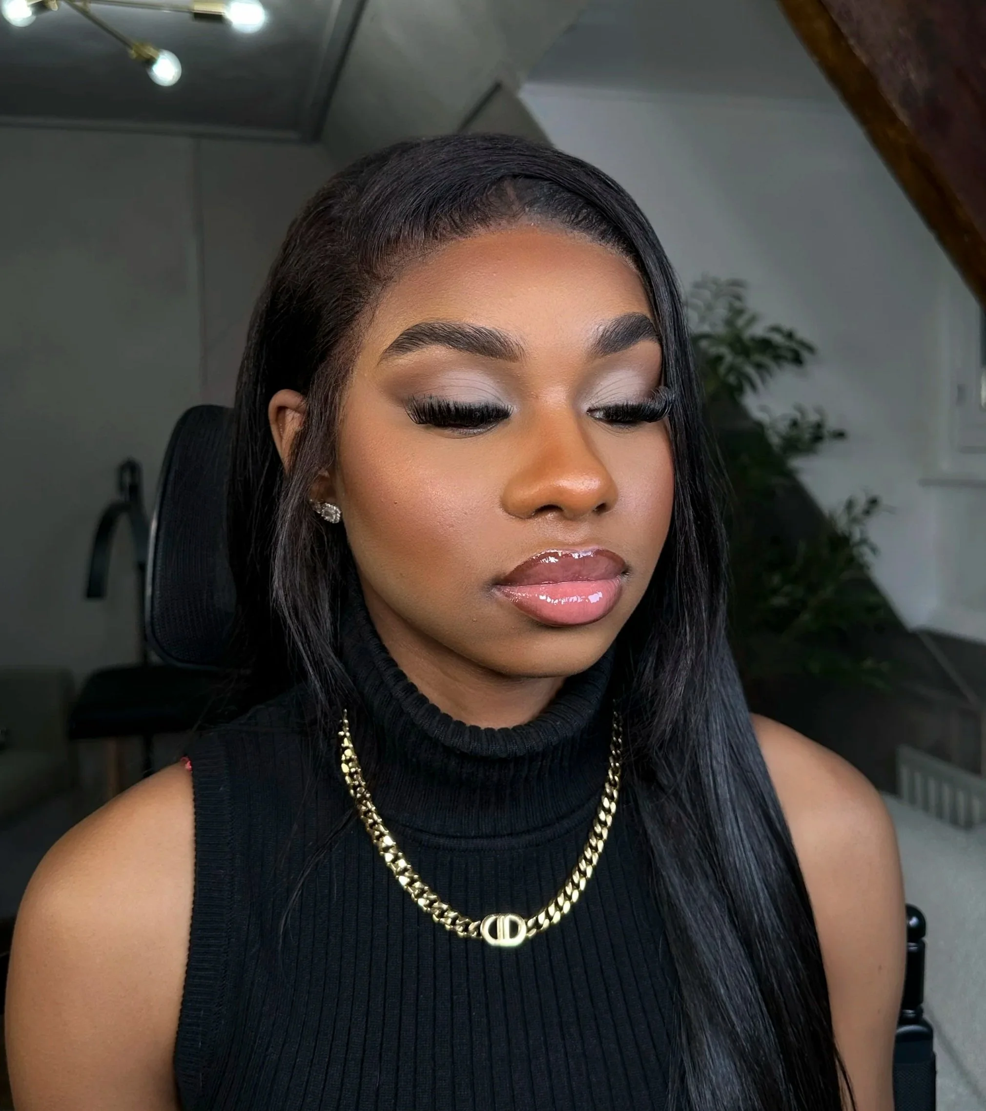 Luxe Baby Doll Glam- My signature full coverage soft glam. This glam can be learned step by step with the Online Makeup Academy Soft Glam Artistry Course (Includes 5 looks). 