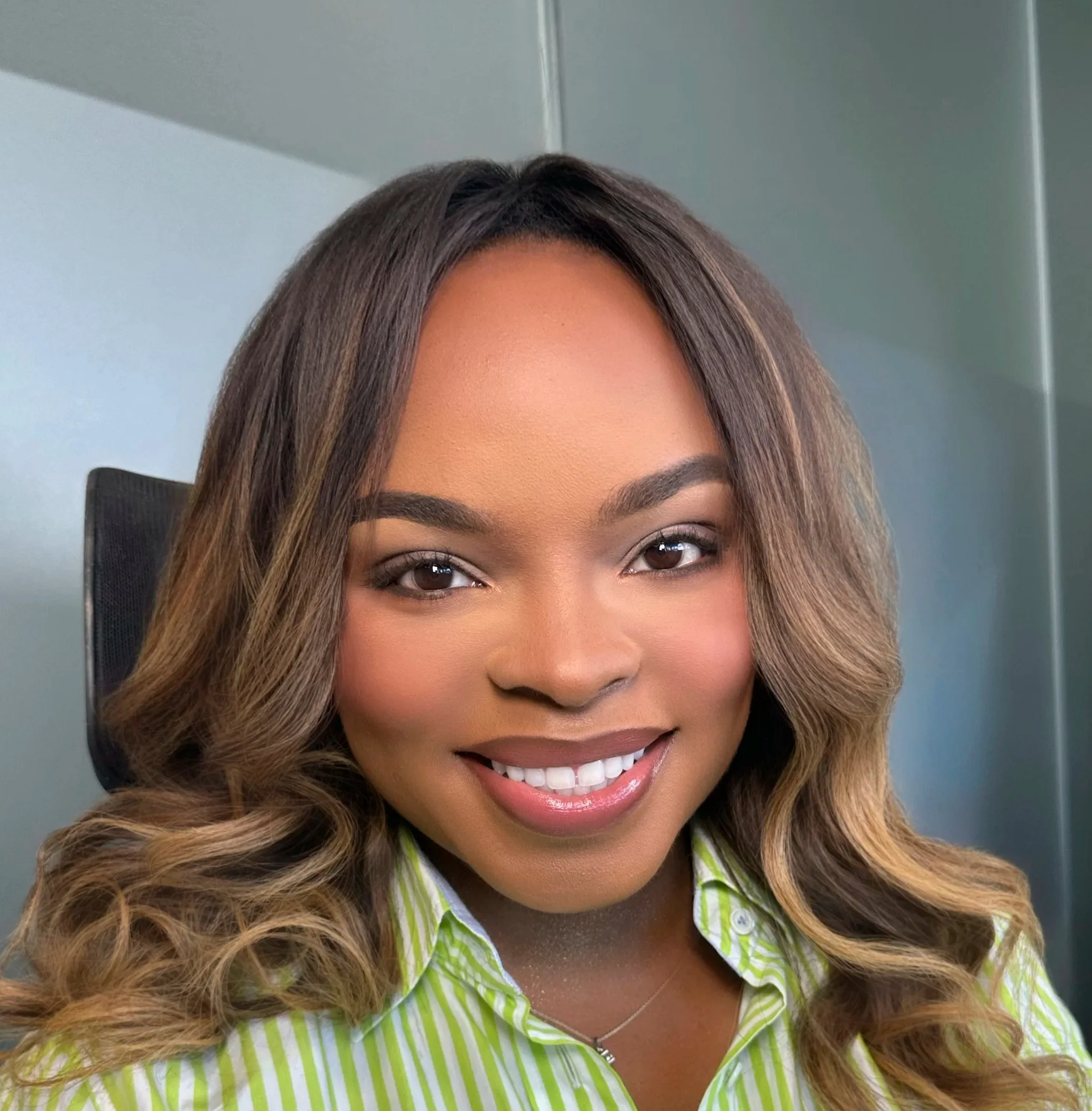 Luxe Baby Doll Glam- My signature full coverage soft glam. This glam can be learned step by step with the Online Makeup Academy Soft Glam Artistry Course (Includes 5 looks). 