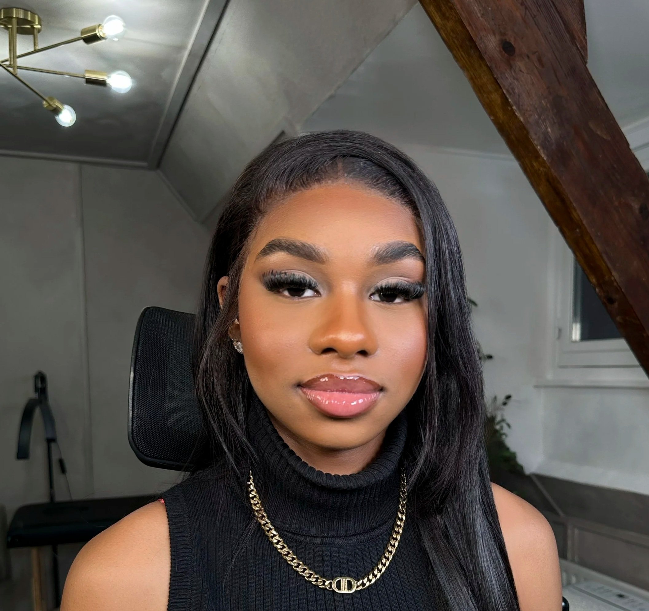 Luxe Baby Doll Glam- My signature full coverage soft glam. This glam can be learned step by step with the Online Makeup Academy Soft Glam Artistry Course (Includes 5 looks). 
