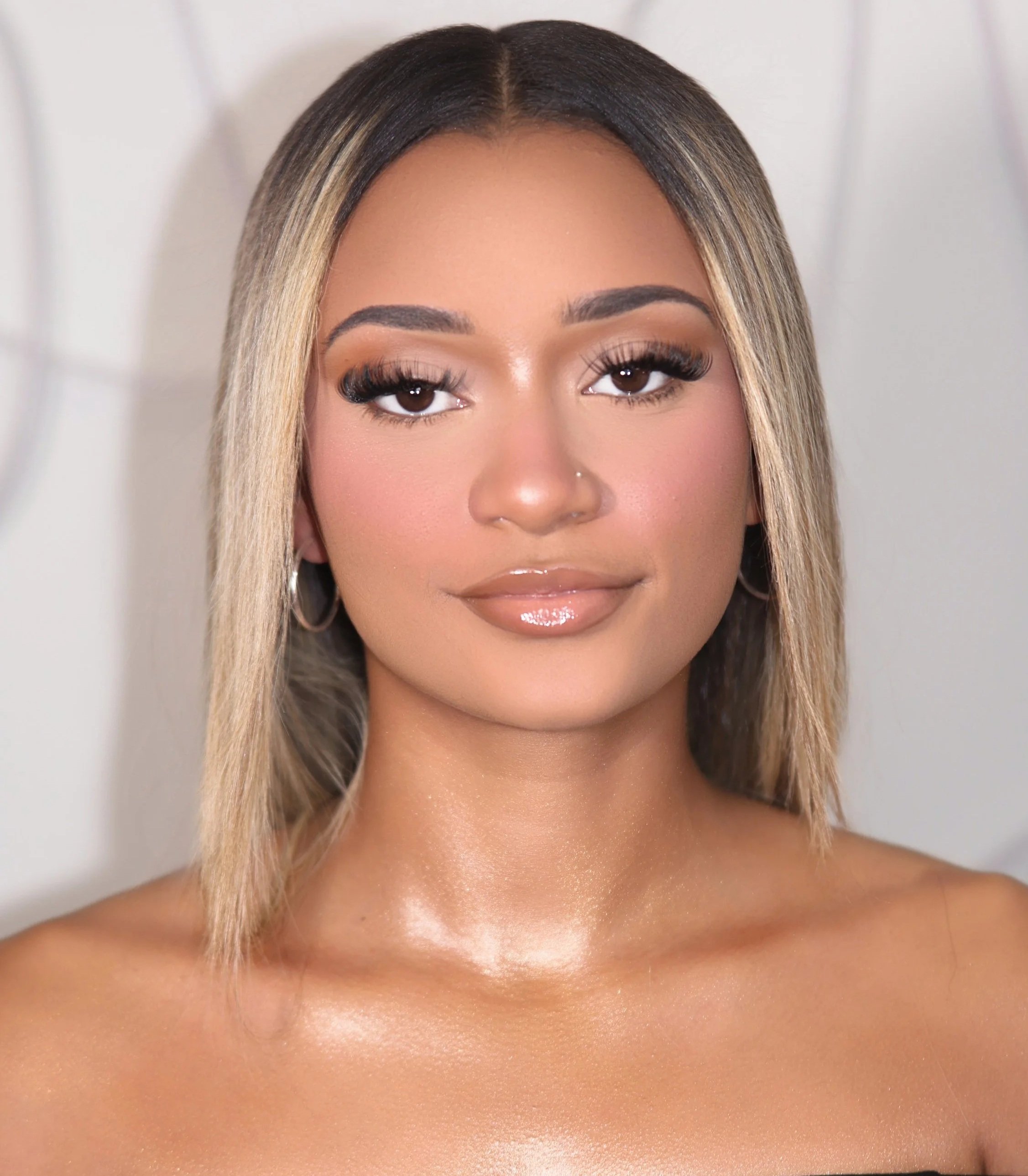 Luxe Baby Doll Glam- My signature full coverage soft glam. This glam can be learned step by step with the Online Makeup Academy Soft Glam Artistry Course (Includes 5 looks). 