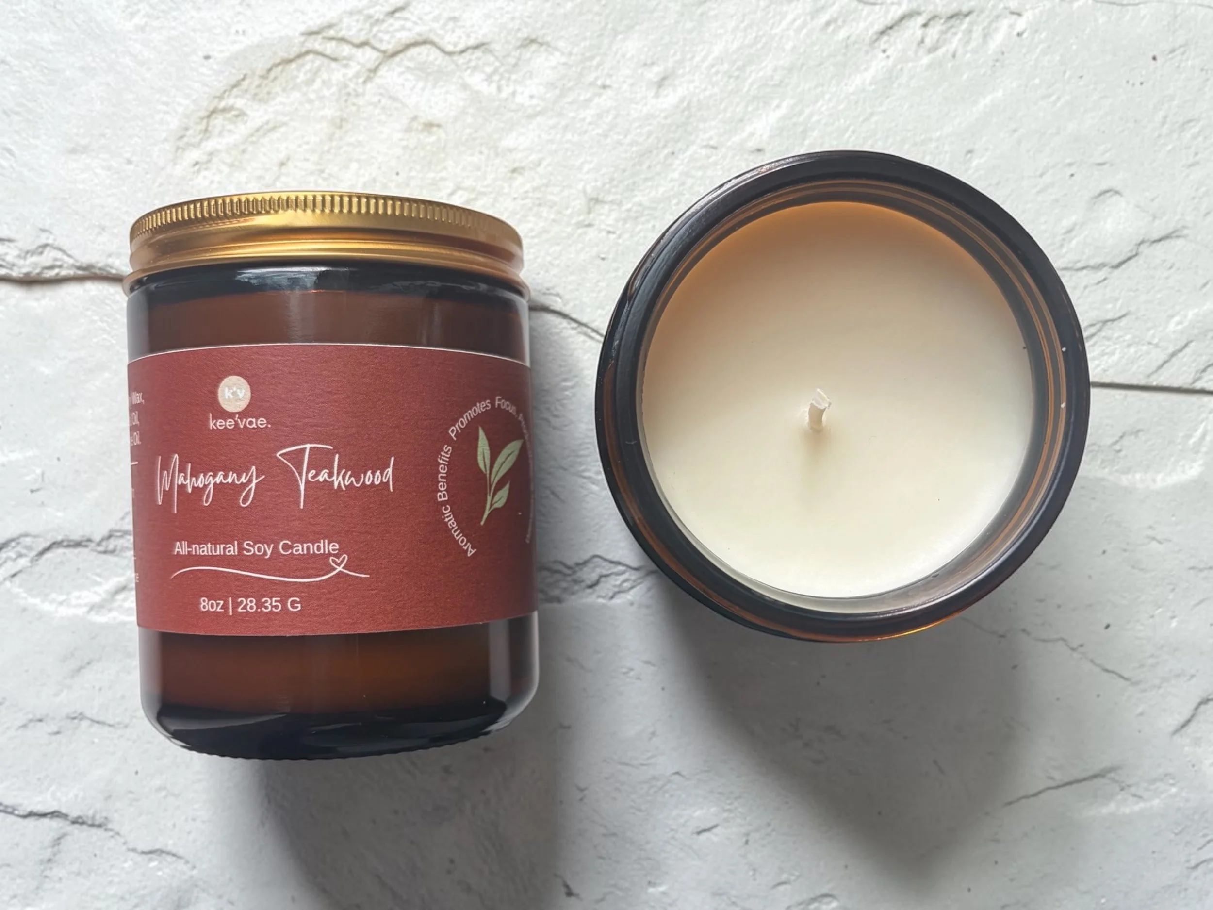 Mahogany Teakwood • Candle 8oz
