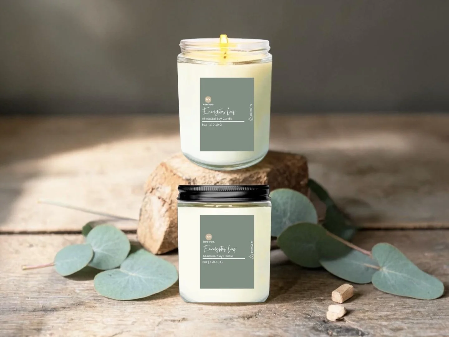 Eucalyptus Leaf • Candle 8oz (Copy)