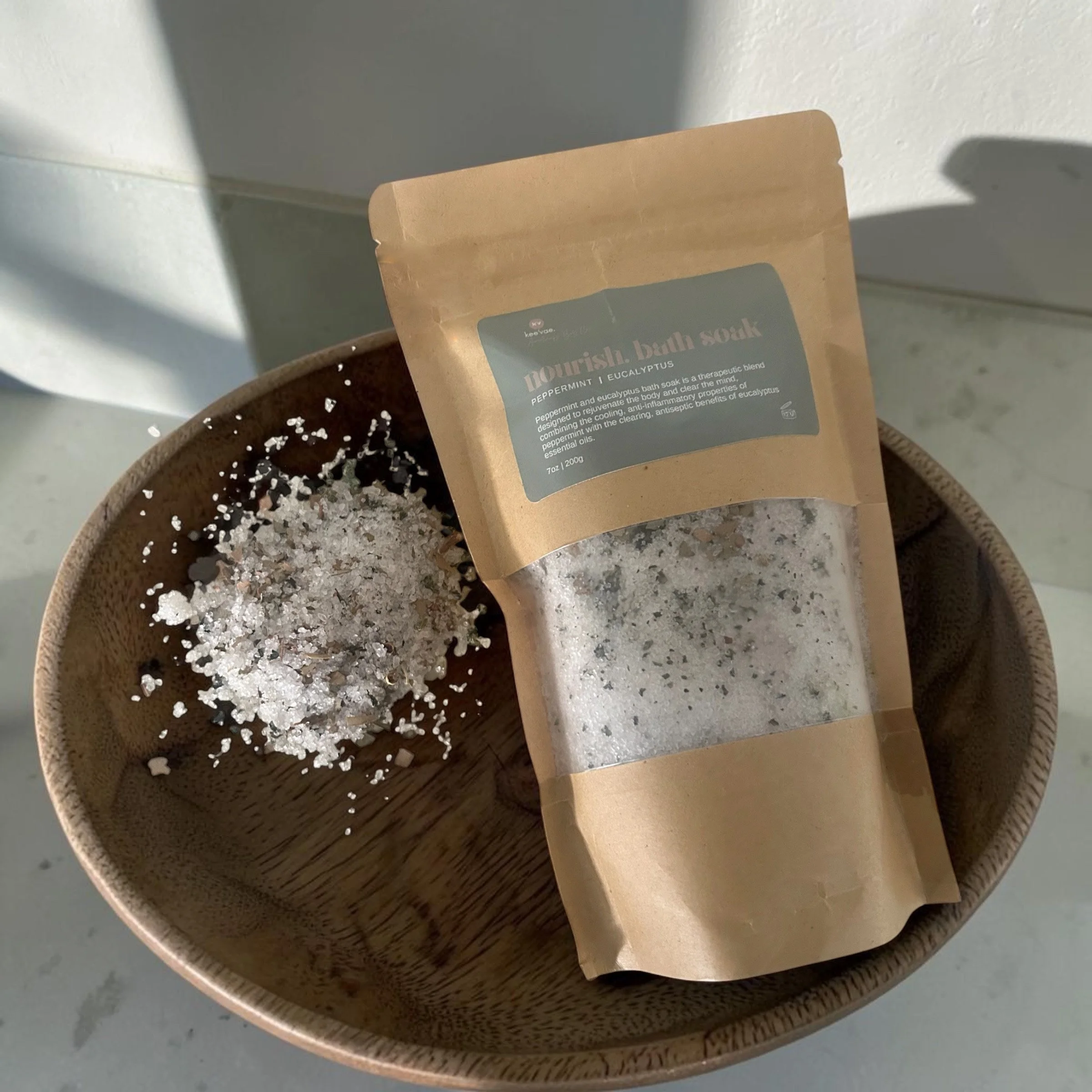 Nourish. peppermint & eucalyptus Bath Soak