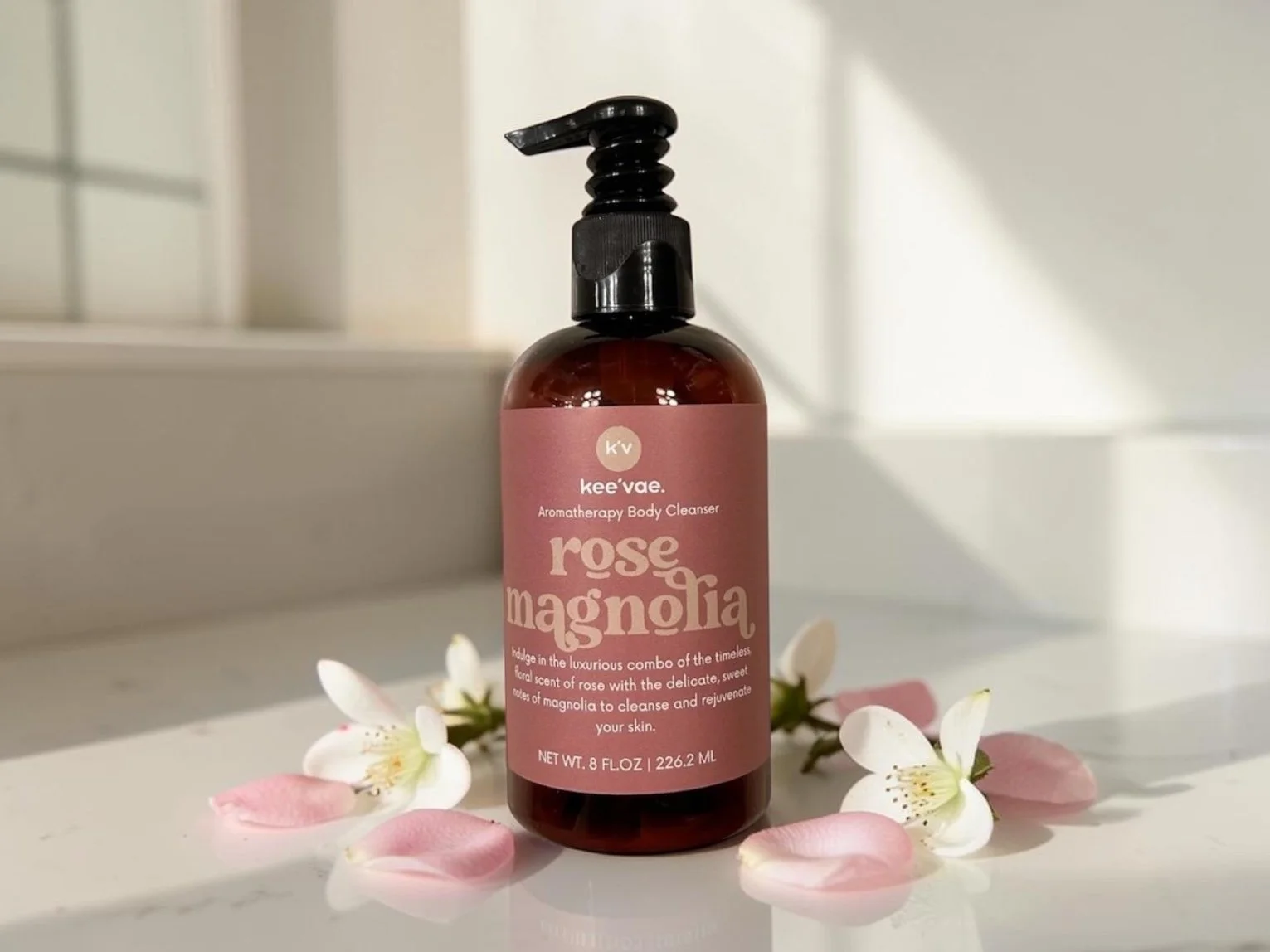 rose. magnolia