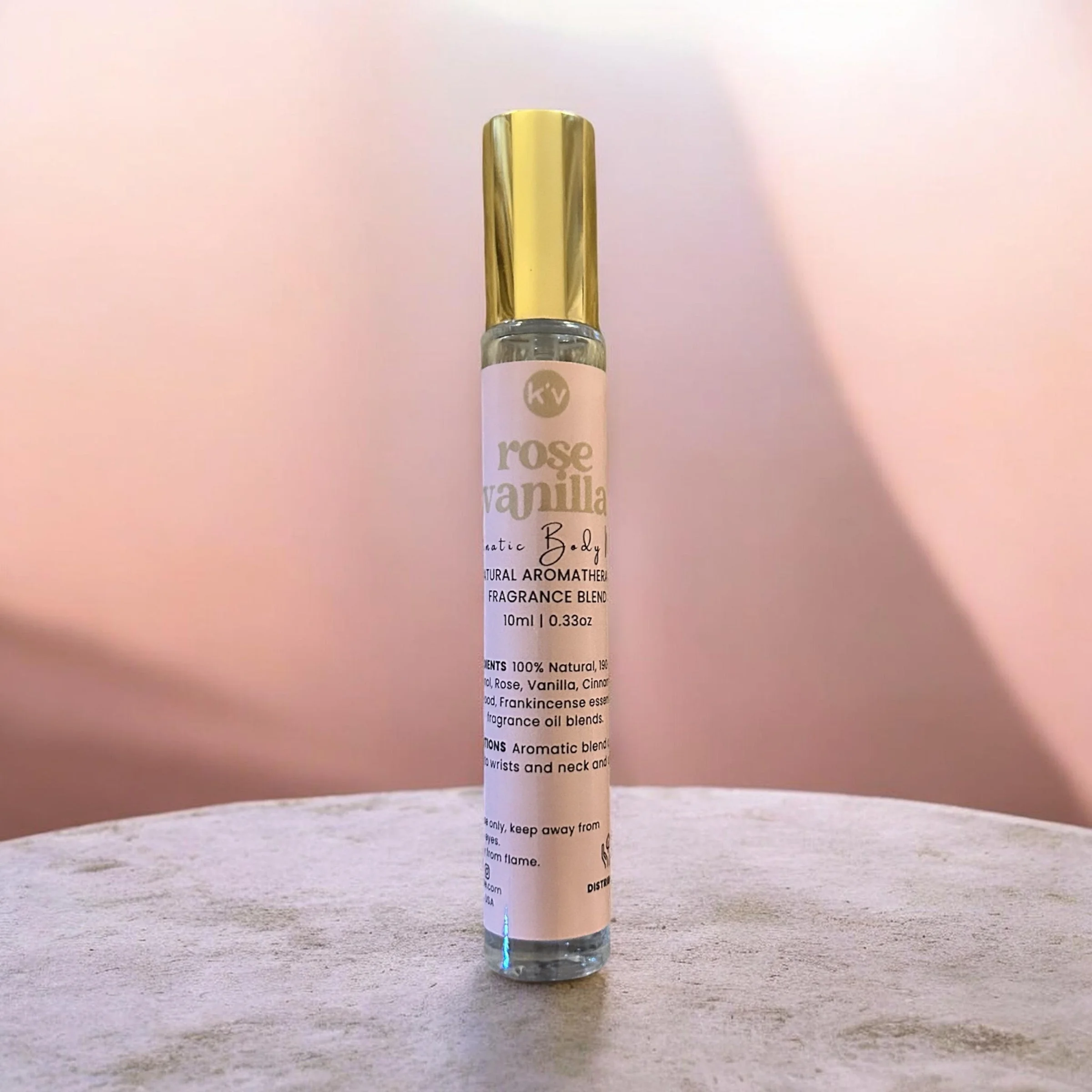 Rose Vanilla Aromatic Body Mist Spray