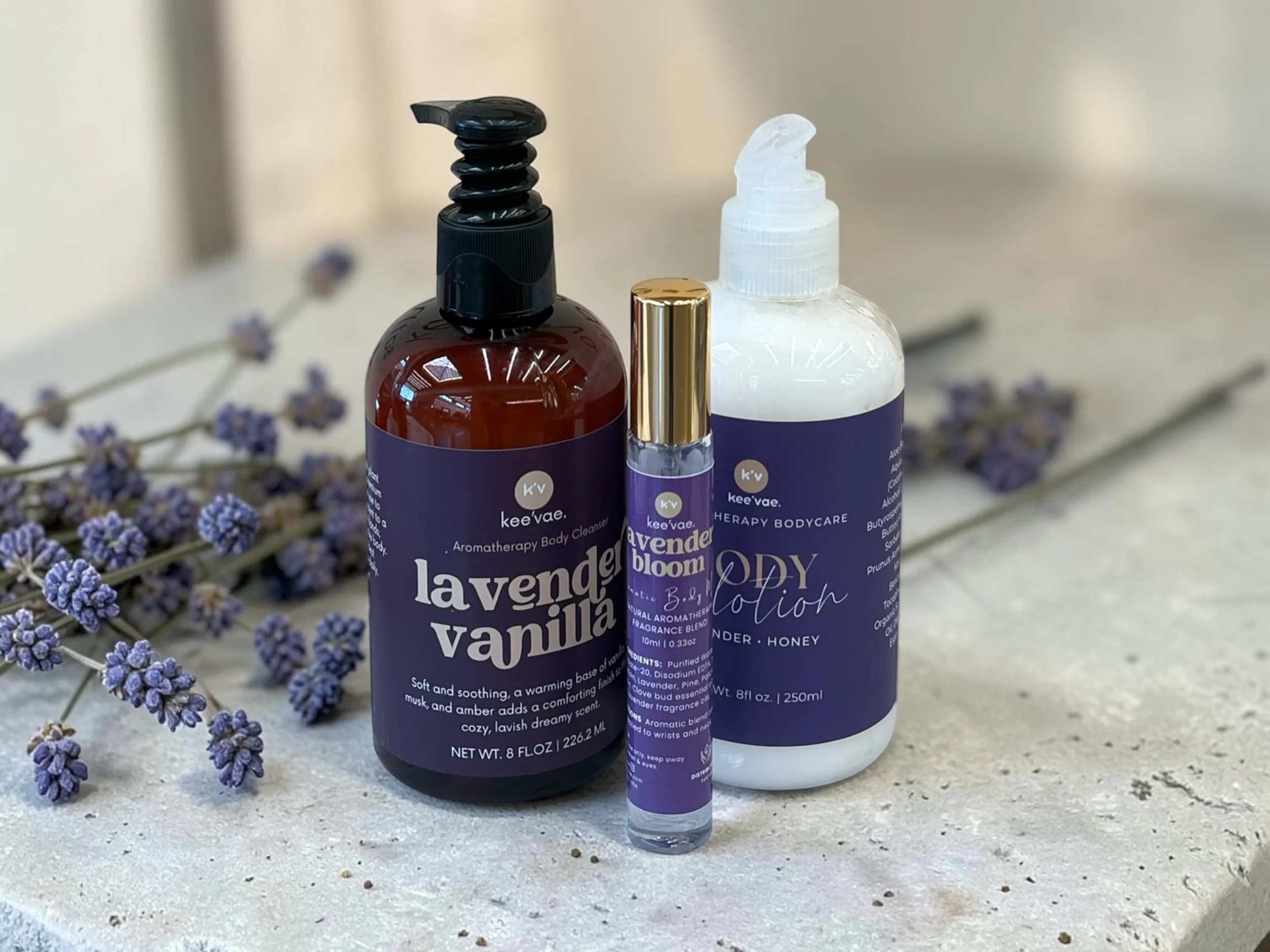 Lavender bath and body