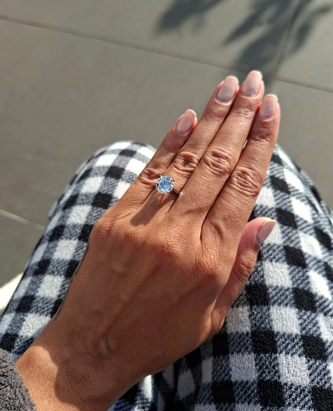 Just a little bit obsessed with this moment &mdash; Pretty in her new ring! 🫶🏼🤍⁠
⁠
Big congrats to Adrian &amp; Pretty on their *very* sparkly &ldquo;yes&rdquo;! Honoured (and a little emotional tbh) to have been a part of your love story.⁠
⁠
She&