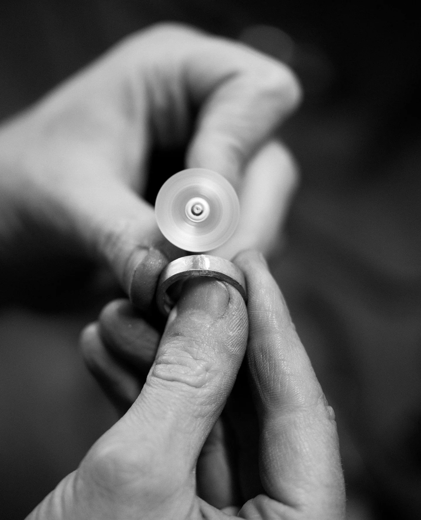 Made for hands that actually do things.⁠
⁠
Every ring in our mens collection is made by hand, one at a time by Tink &mdash; not mass produced, not hollowed out, and definitely not made thinner to save a few bucks on metal. These are solid bands, thic