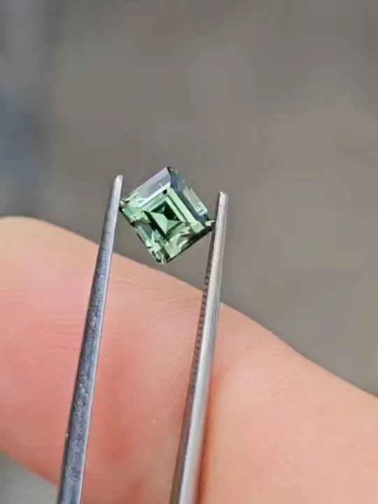 Once a year, we head into the Aussie bush to fossick for sapphires. This green-teal beauty was specked by Tink in Willows QLD, cut by one of our favourite gem cutters, and only handled by the three of us along the way. ⁠ 

Born from the earth, shaped