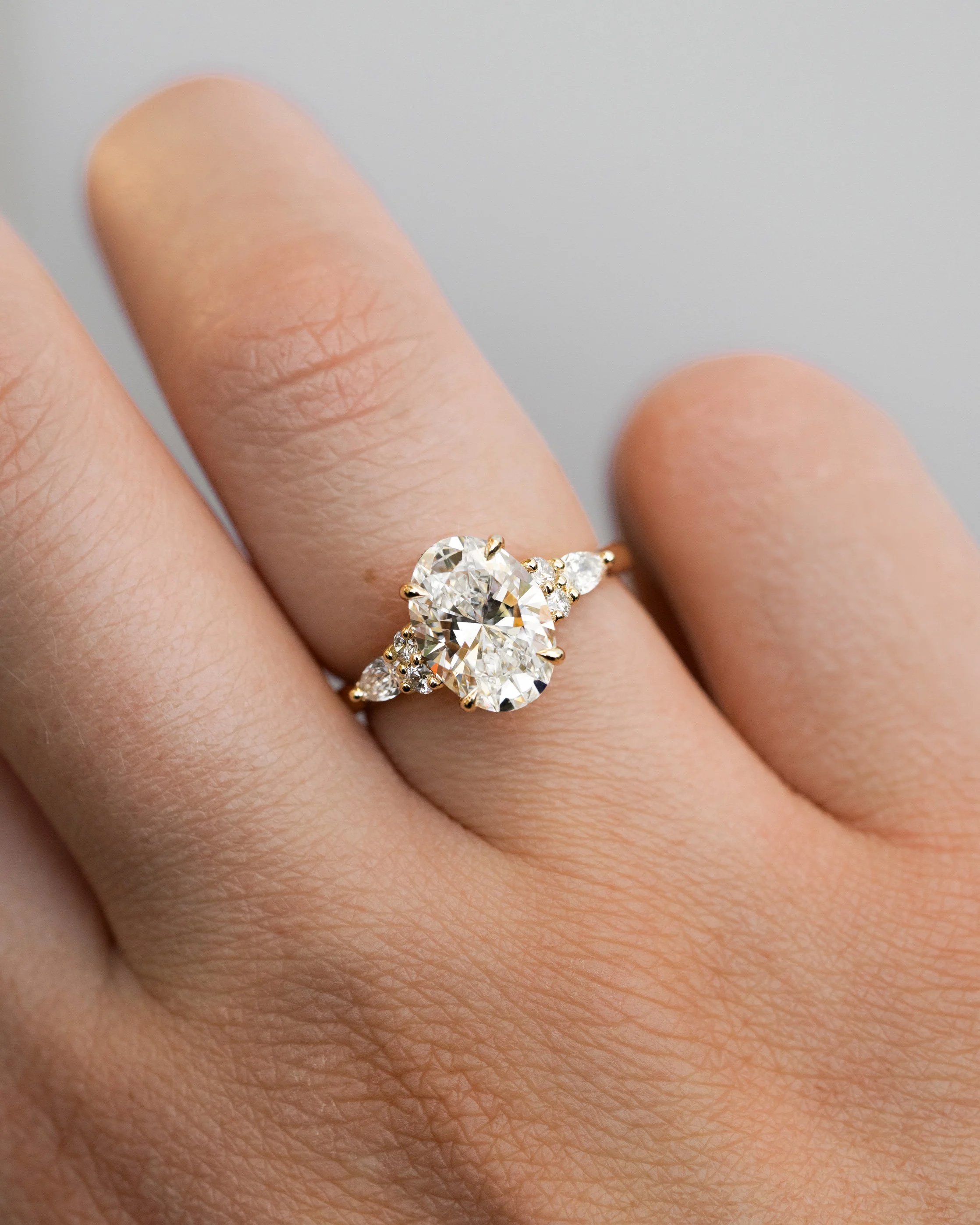 Custom Lab Grown Diamond Cluster