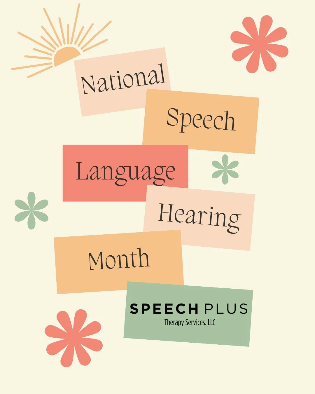 Celebrating National Speech-Language-Hearing Month! 💗 This month is all about raising awareness and recognizing the incredible impact of SLPs. 
We&rsquo;re honored to support the children and families we serve and celebrate the meaningful progress m