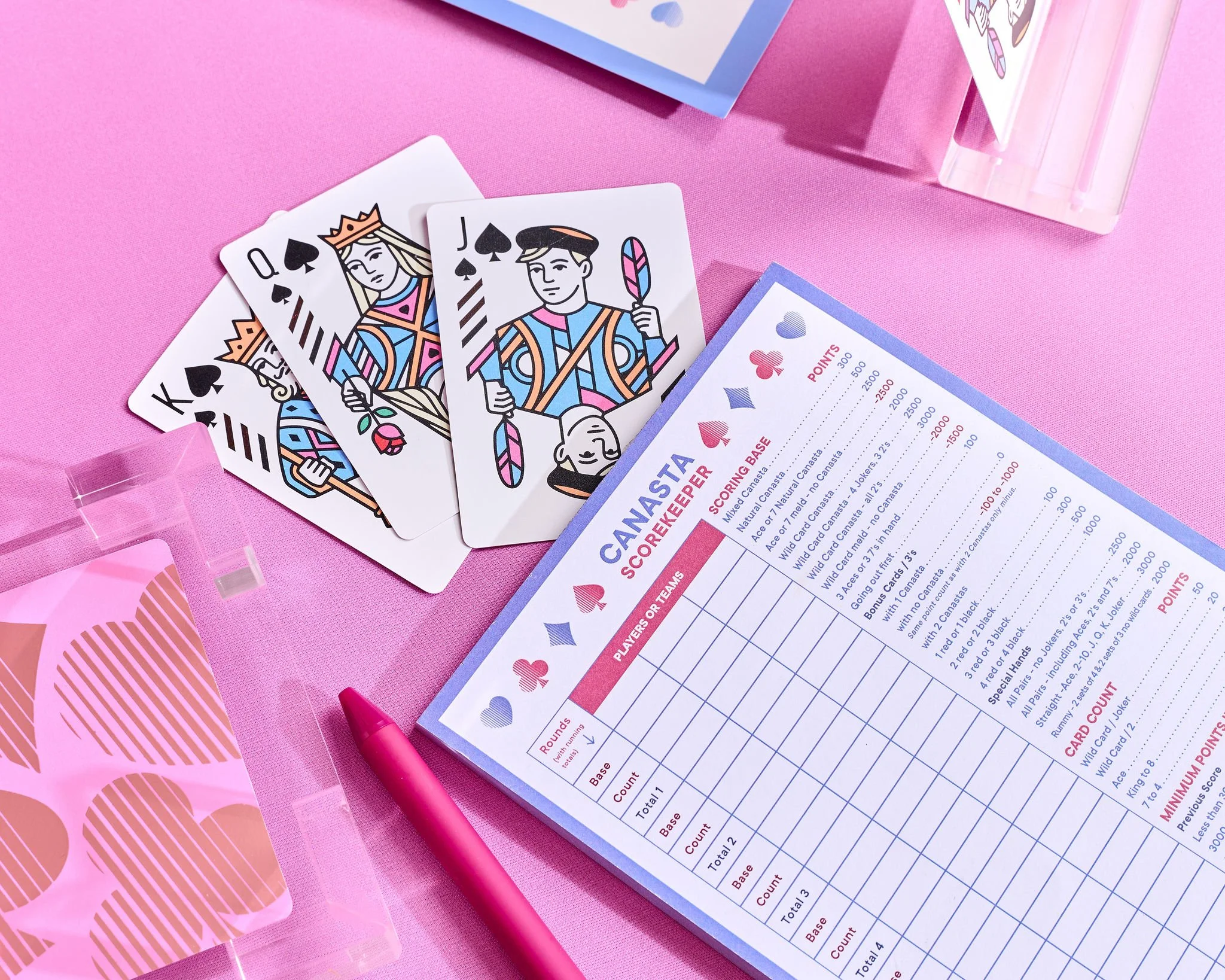 Canasta Score Pad