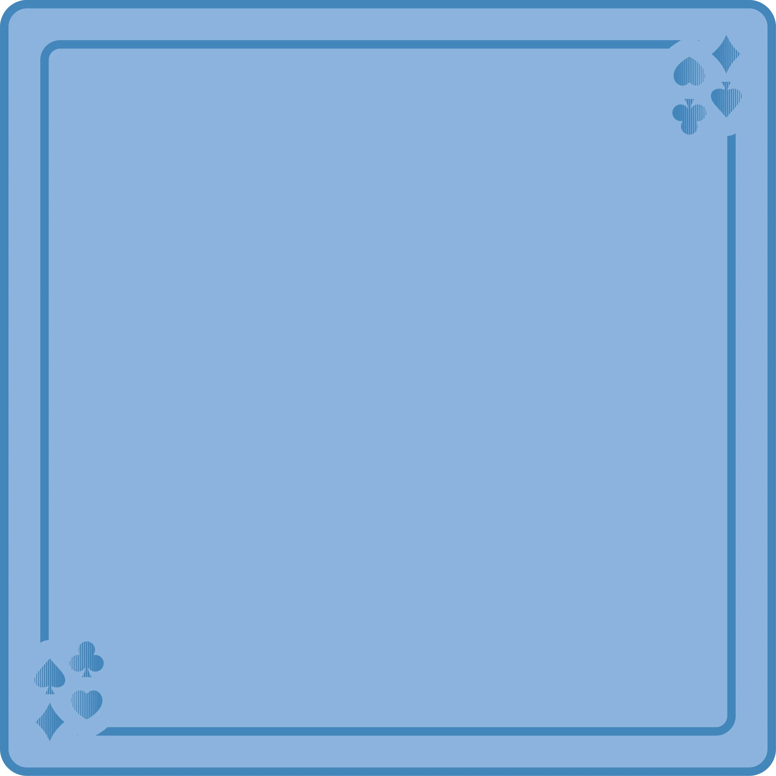 Cornerstone Suits Canasta/ Playing Card Mats