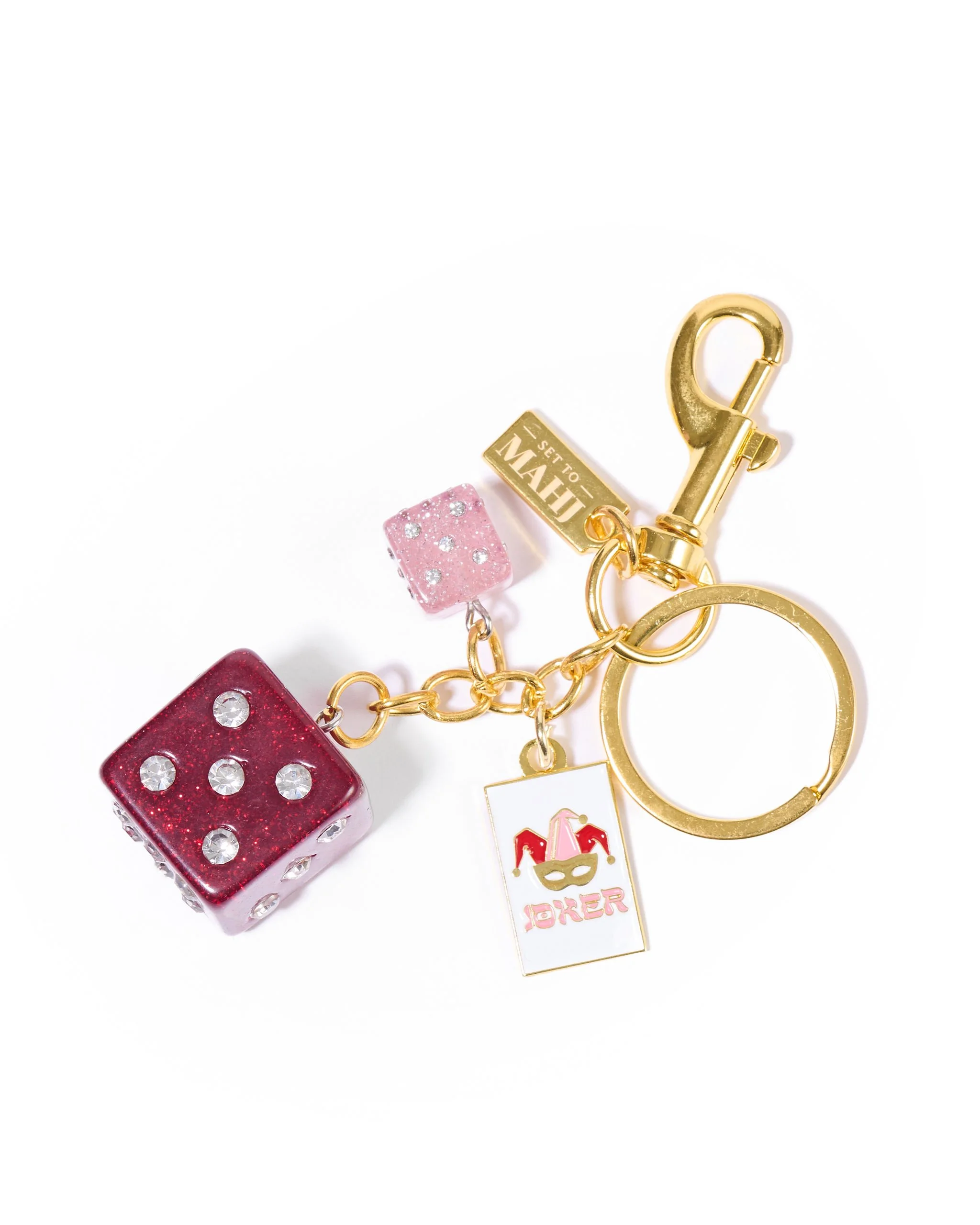 Mahjong Joker Bag Charm / Keychain