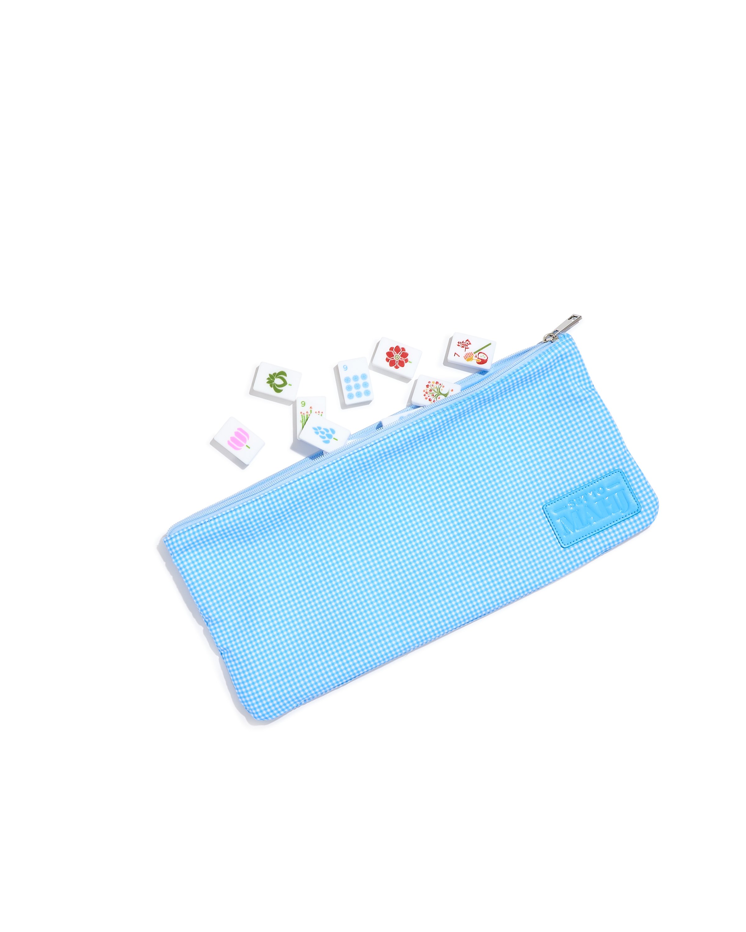set to Mahj mahjong blue tile bag with tiles inside.jpg
