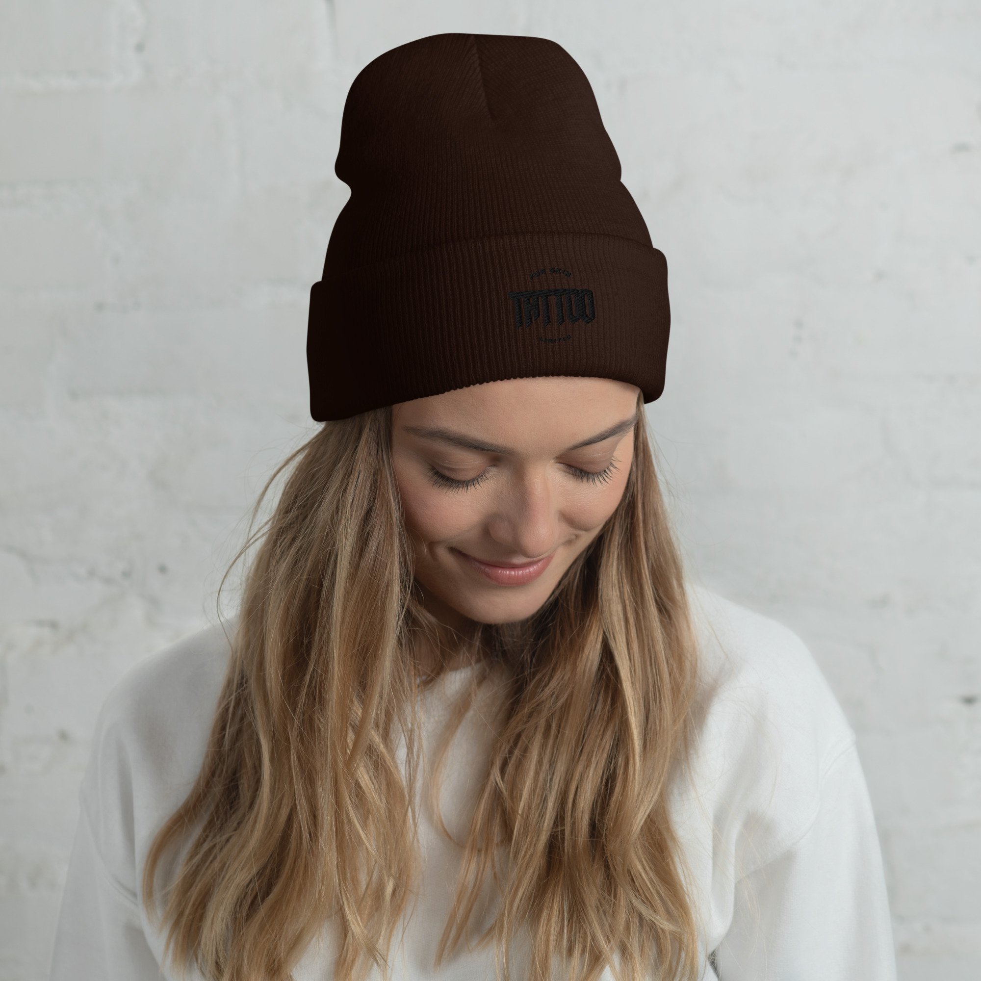 cuffed-beanie-brown-front-66a75a6f4a8c1.jpg