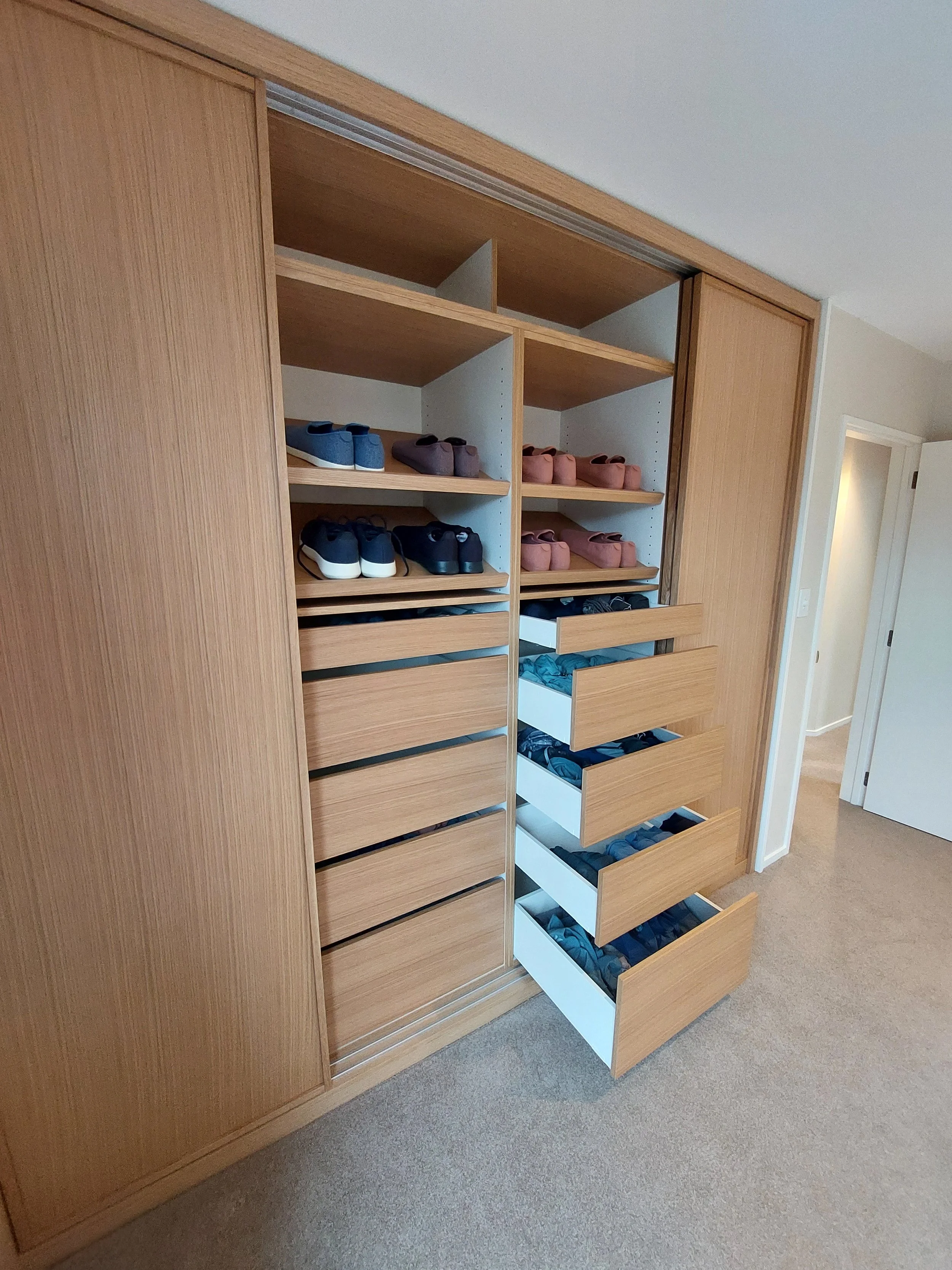 WARDROBE PORTFIOLO — Harvey Woodcraft | Bespoke Joinery | Christchurch